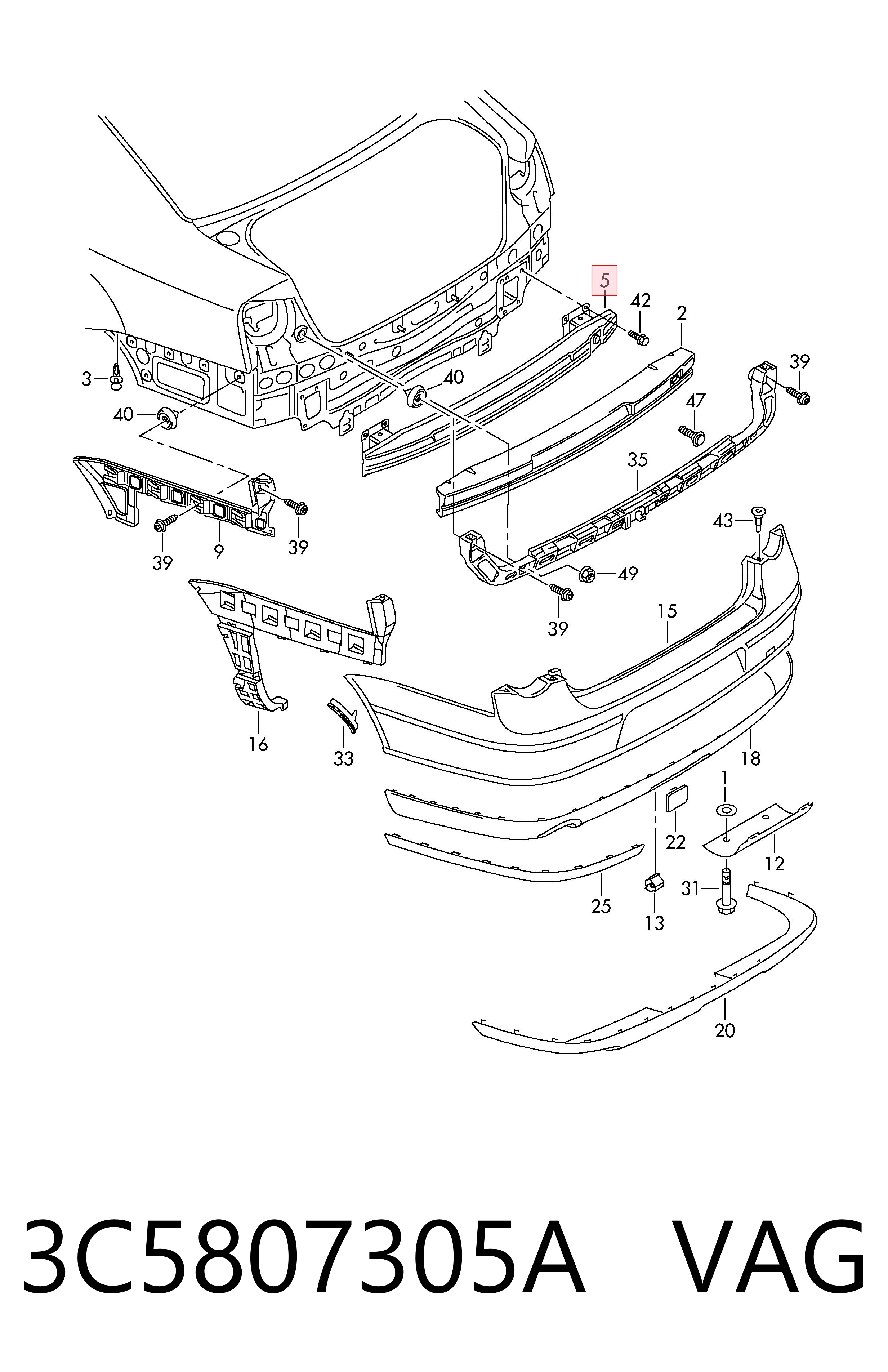 3C5807305A VAG