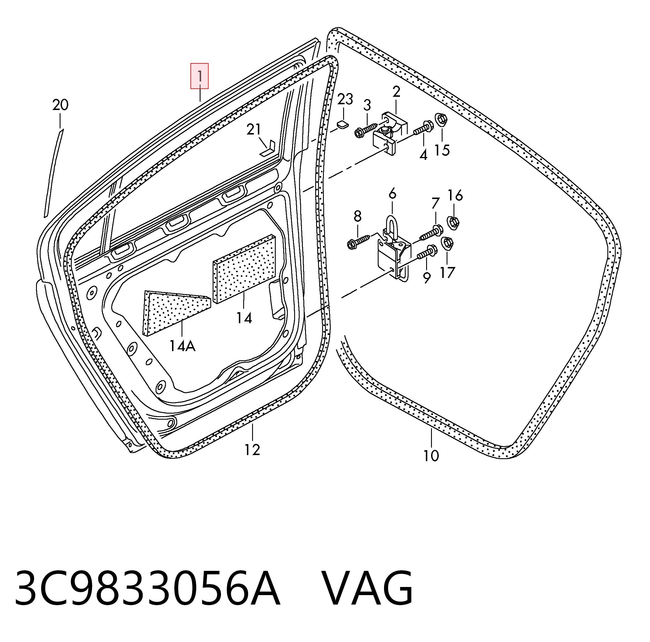 3C9833056A VAG
