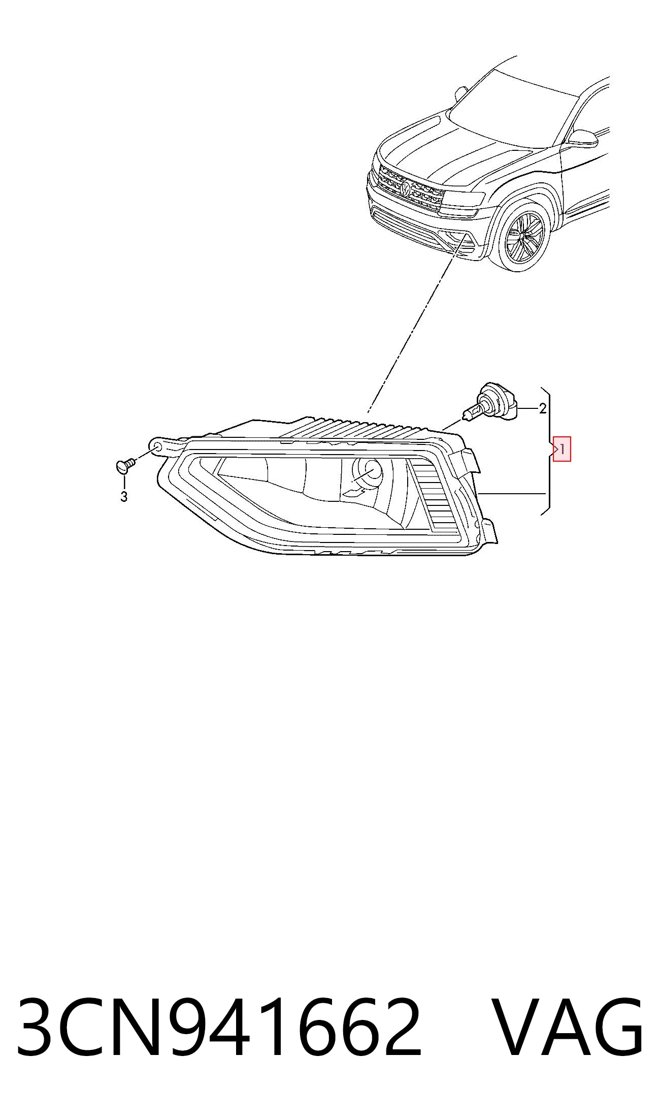 3CN941662 VAG