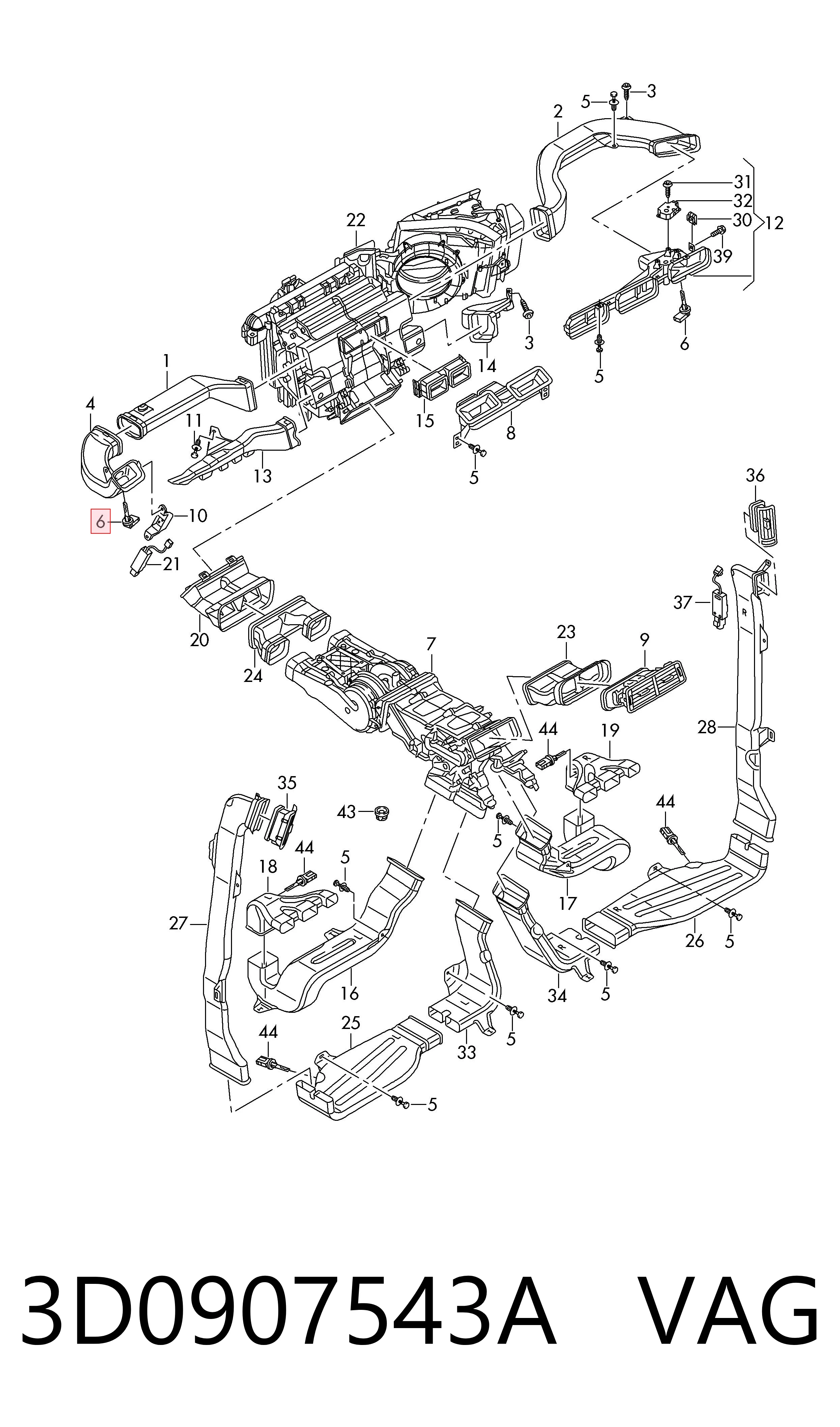 Sensor de temperatura de ar no salão Audi Q3 preço, a partir de 34,54 USD