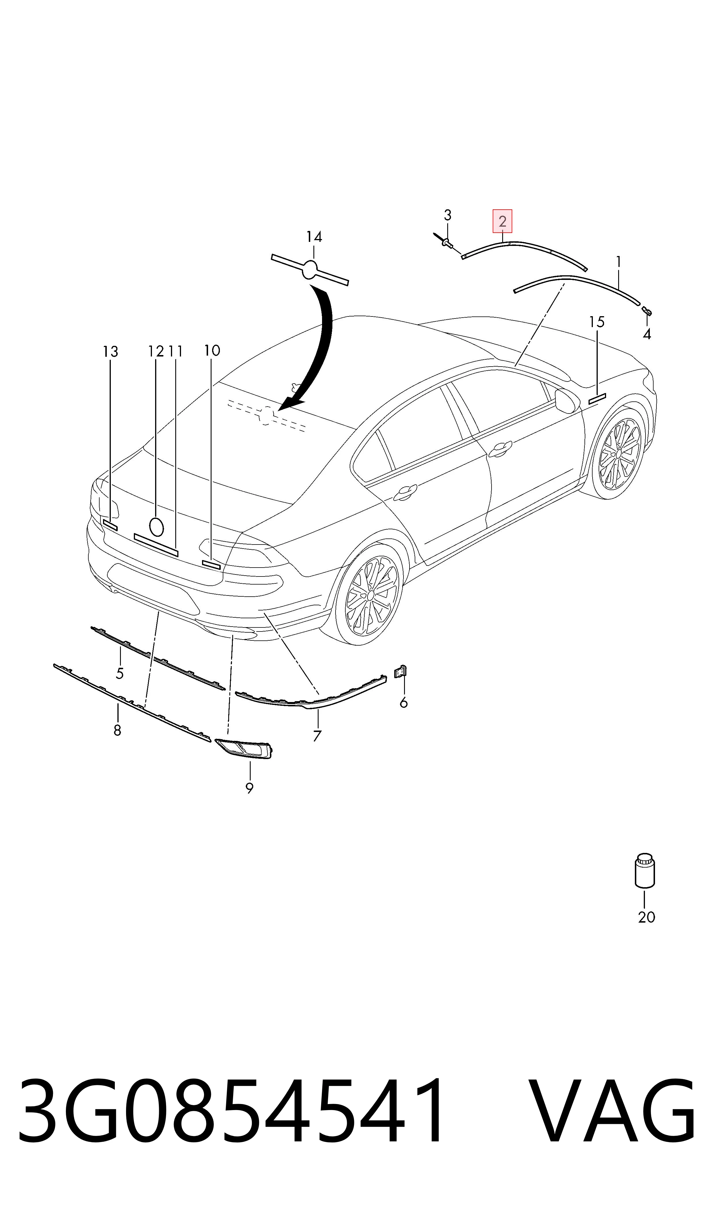 3G0854541 VAG