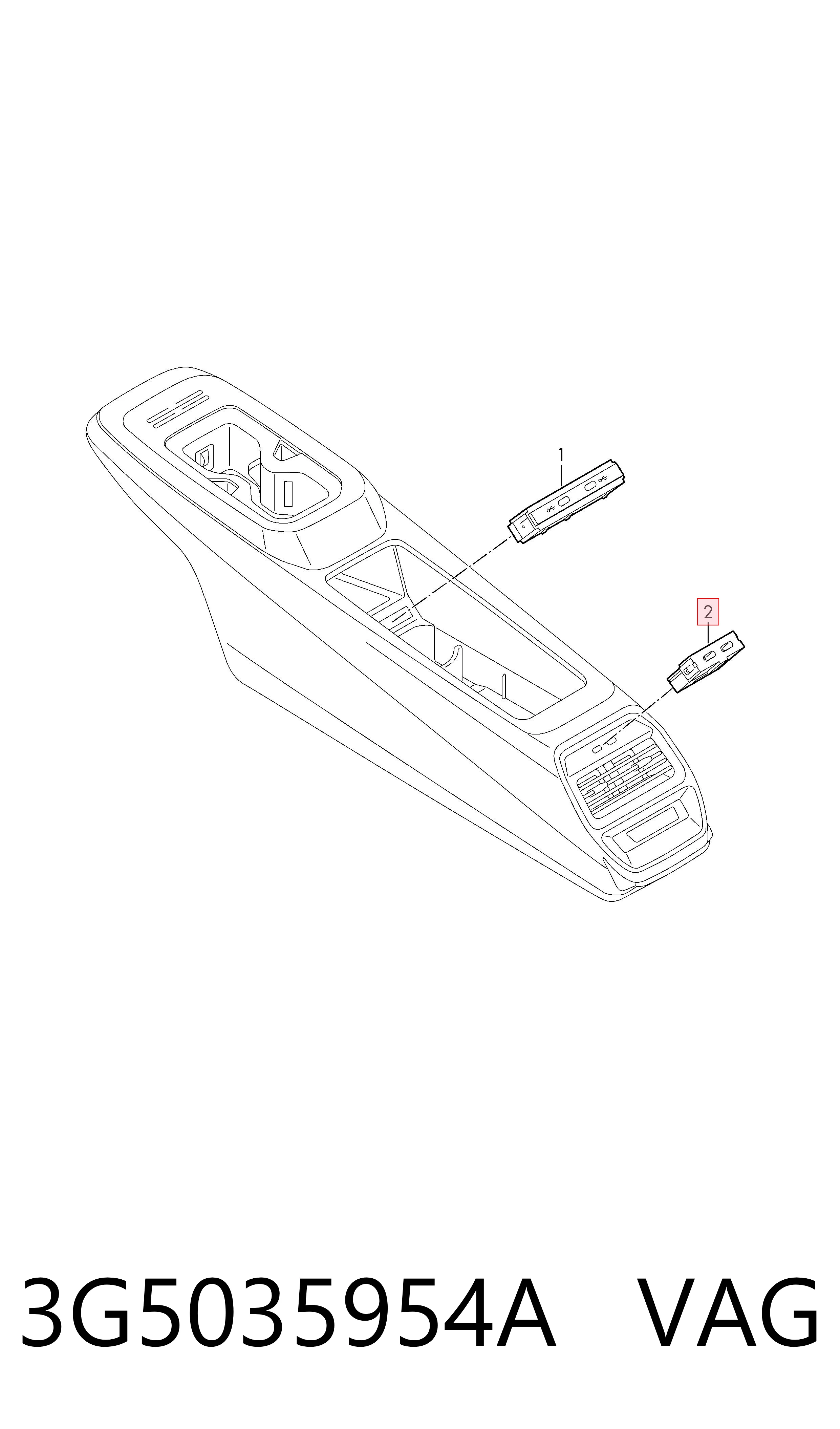  VAG 3G5035954A preço, a partir de 73,73 USD