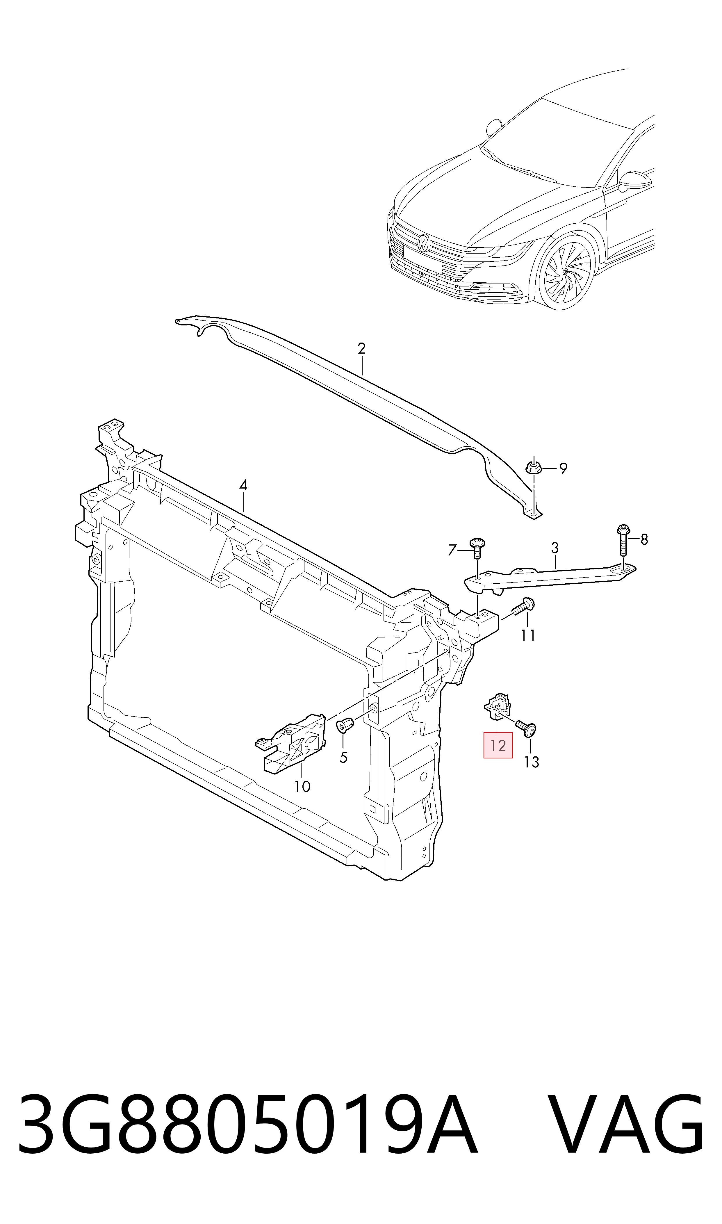 3G8805019A VAG