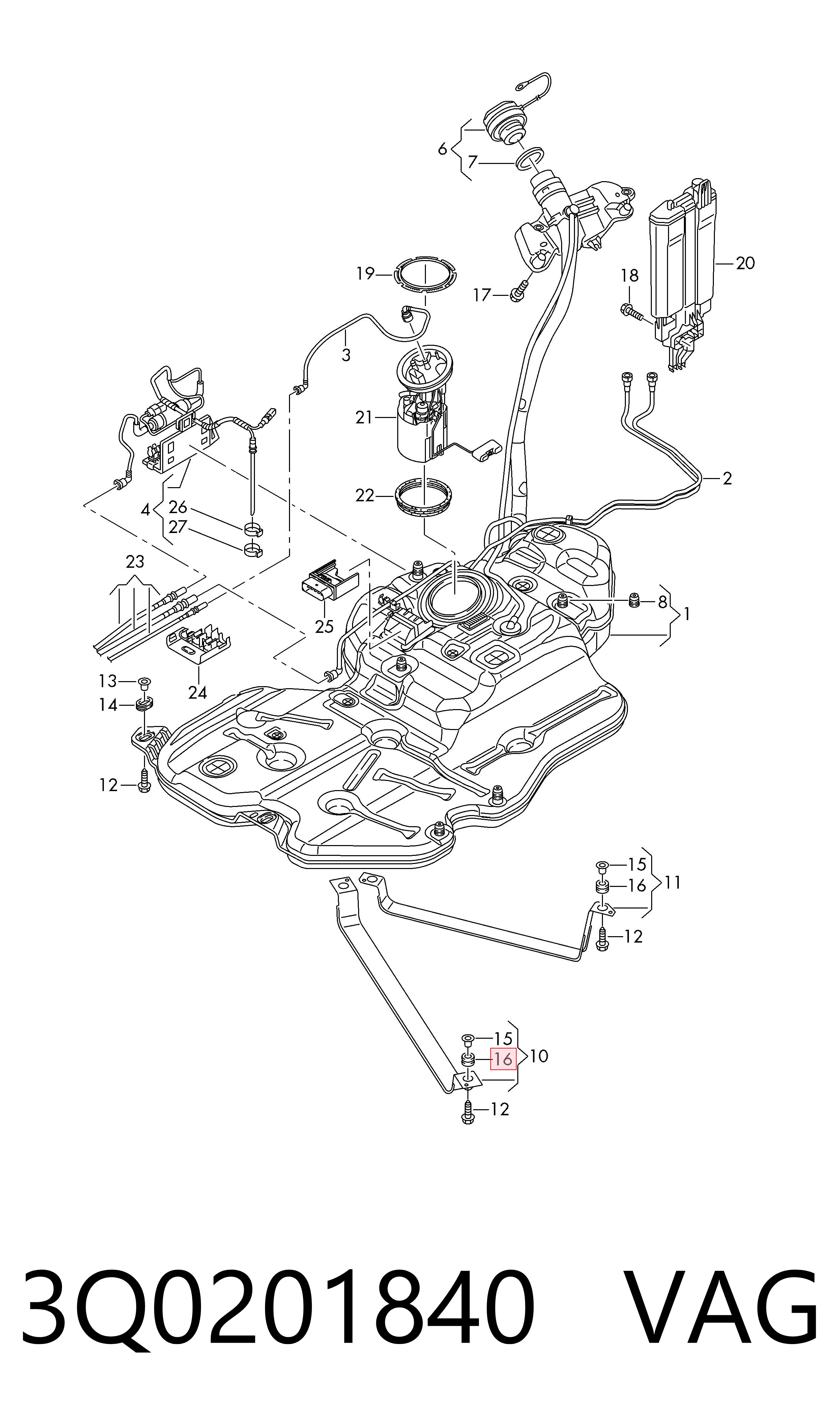 3Q0201840 VAG