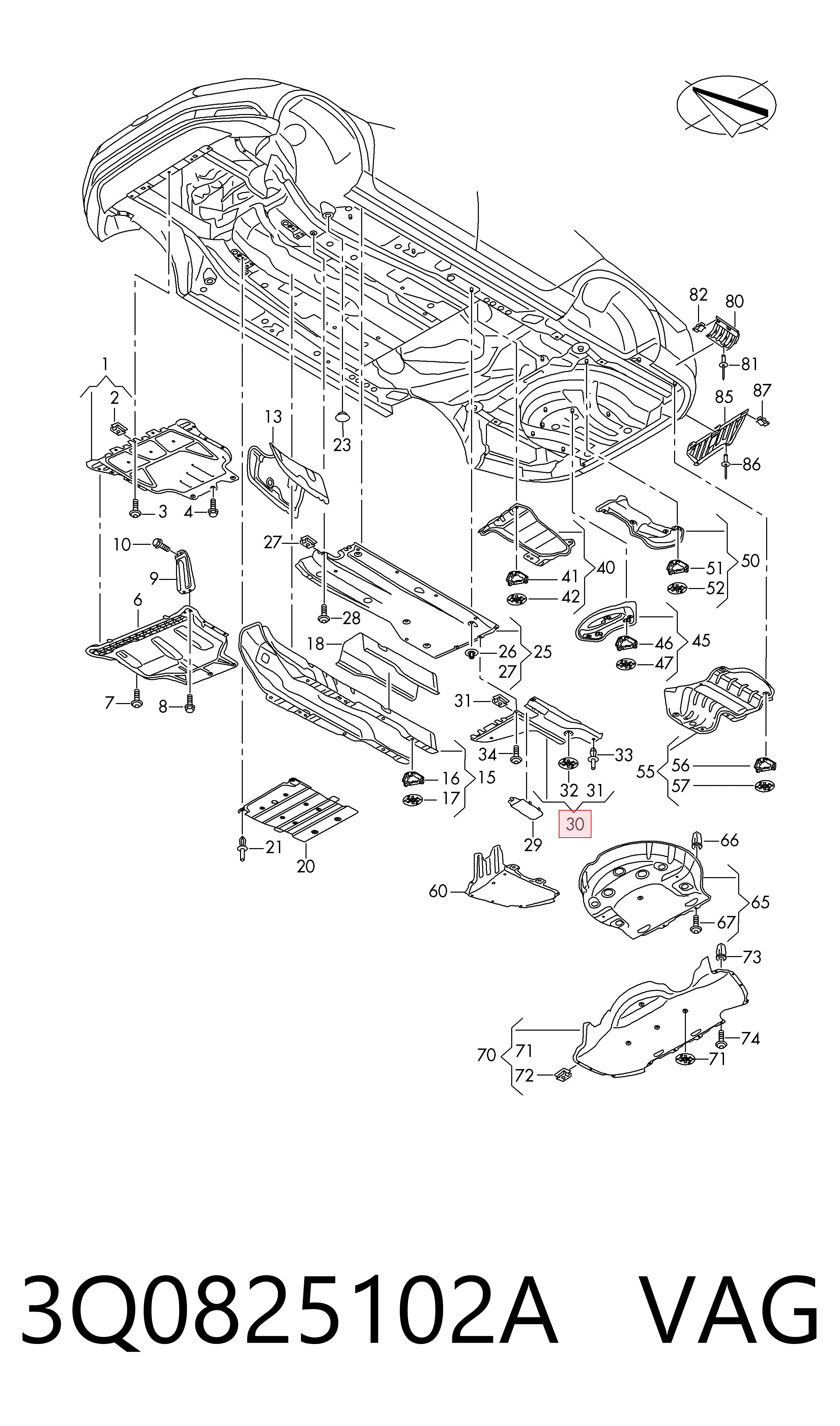 3Q0825102A VAG