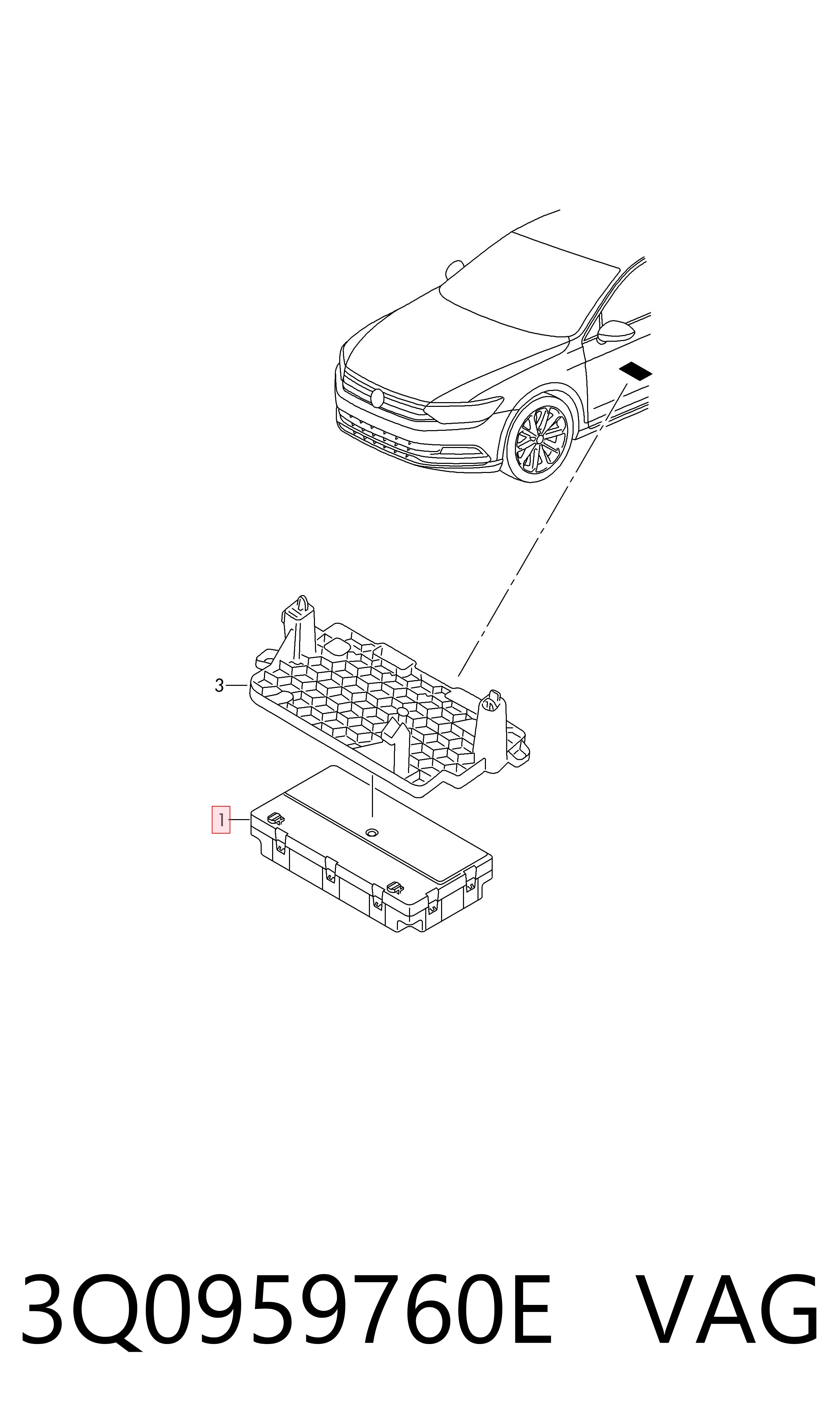 3Q0959760E VAG 