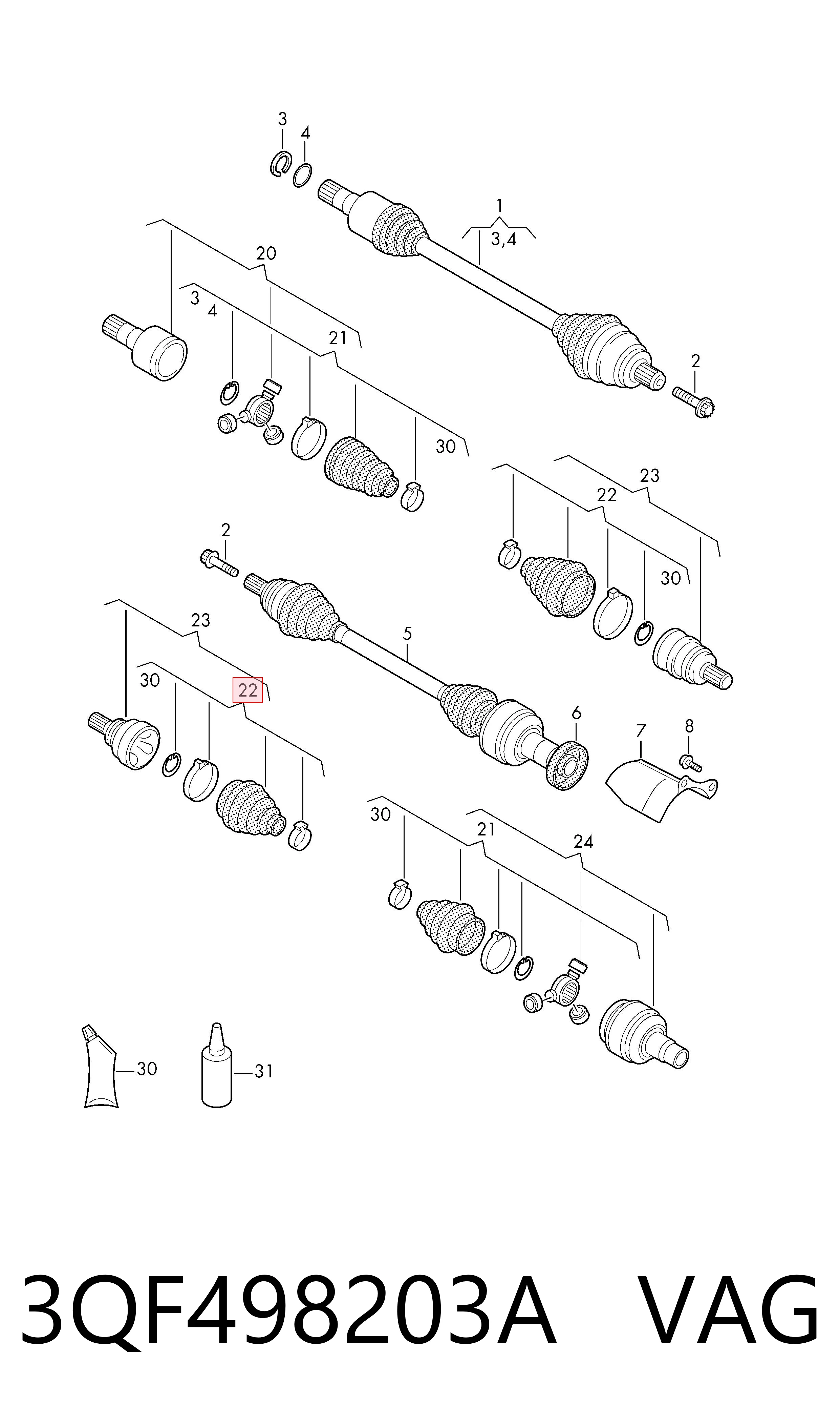 3QF498203A VAG 