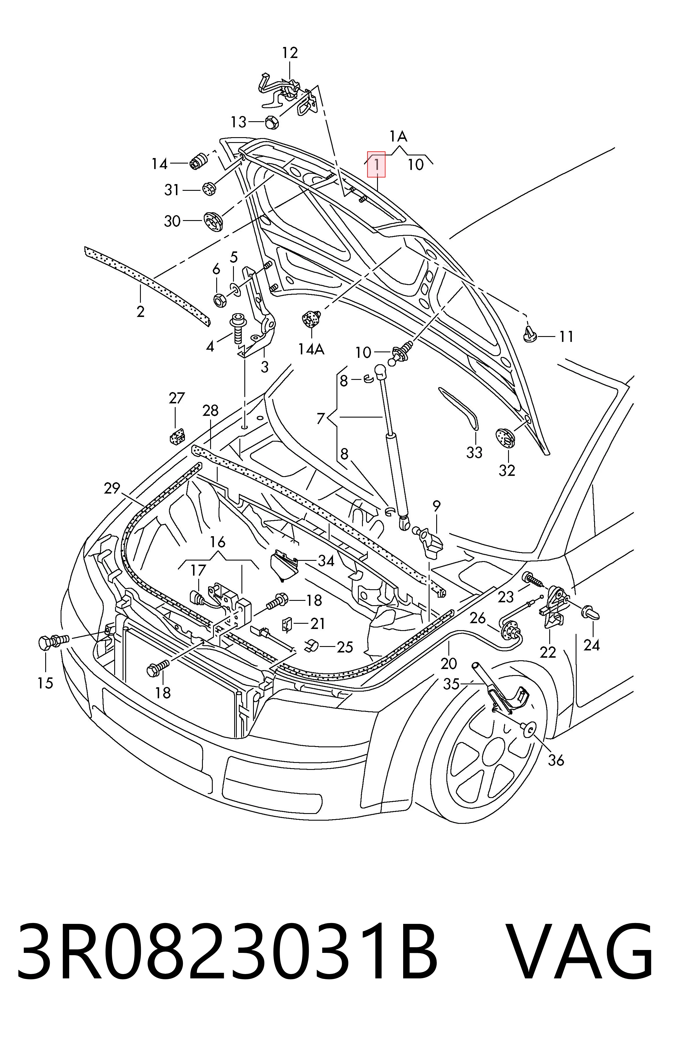 Capota para Seat Exeo ST 3R5