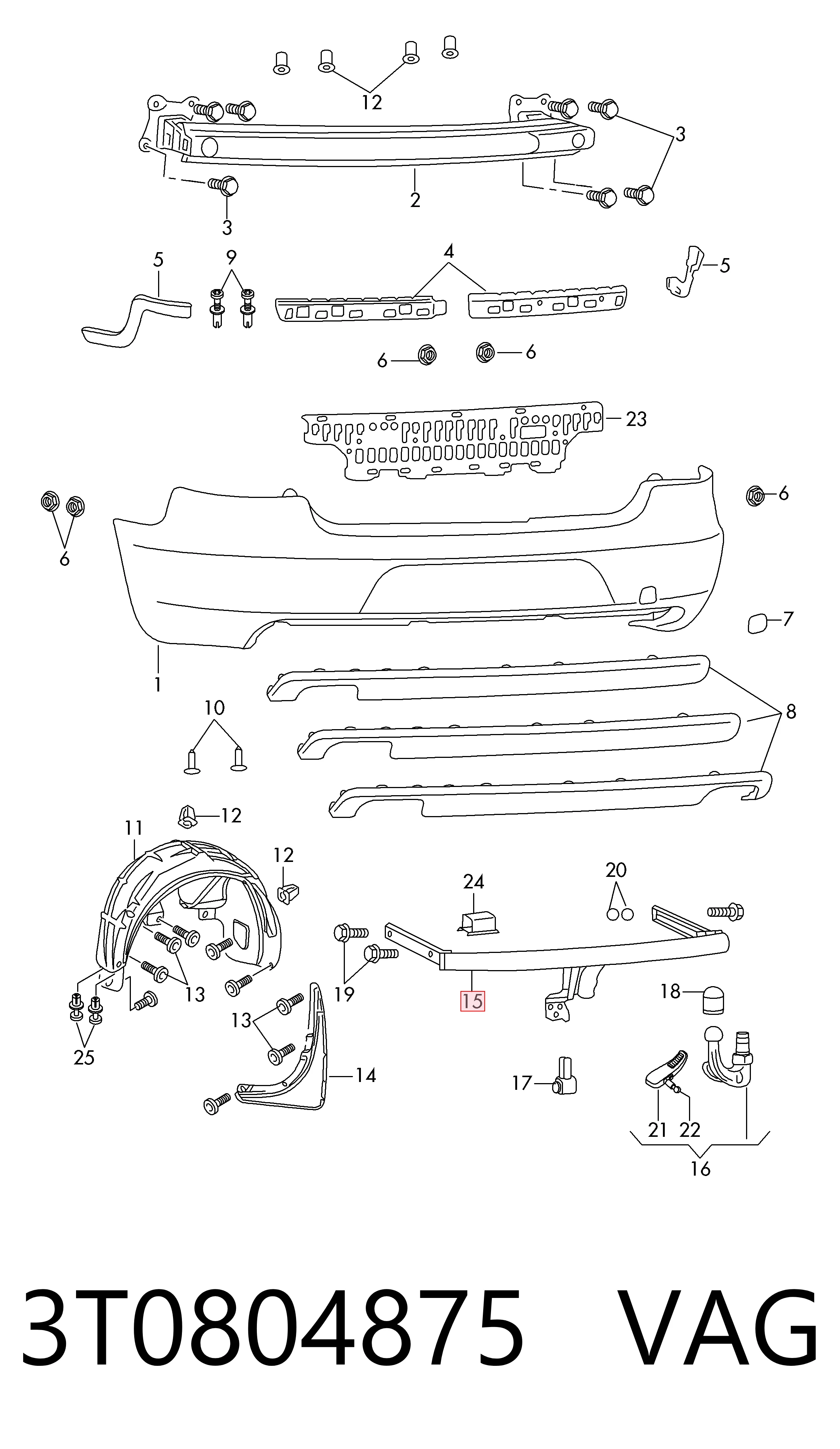 3T0804875 VAG