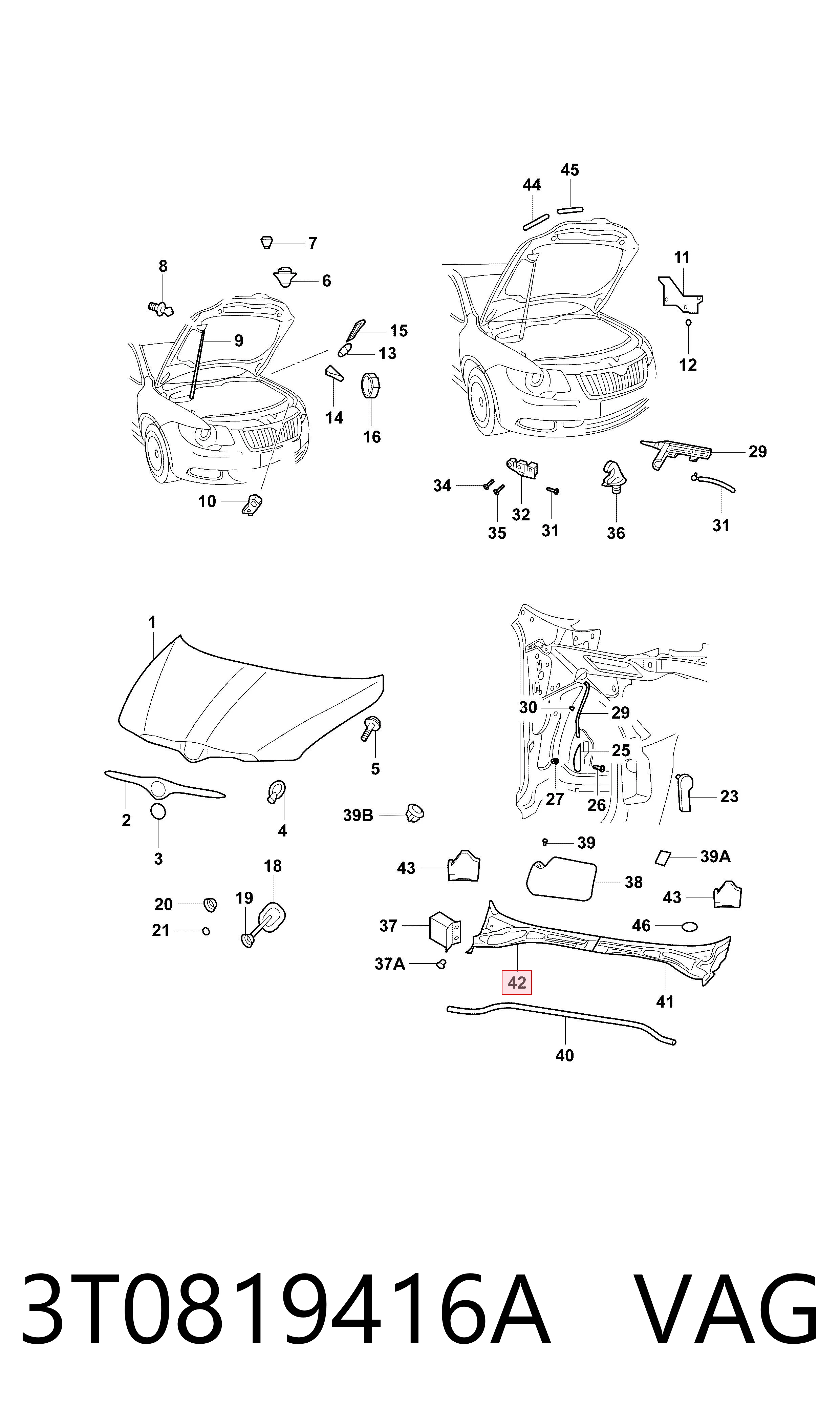 3T0819416A VAG