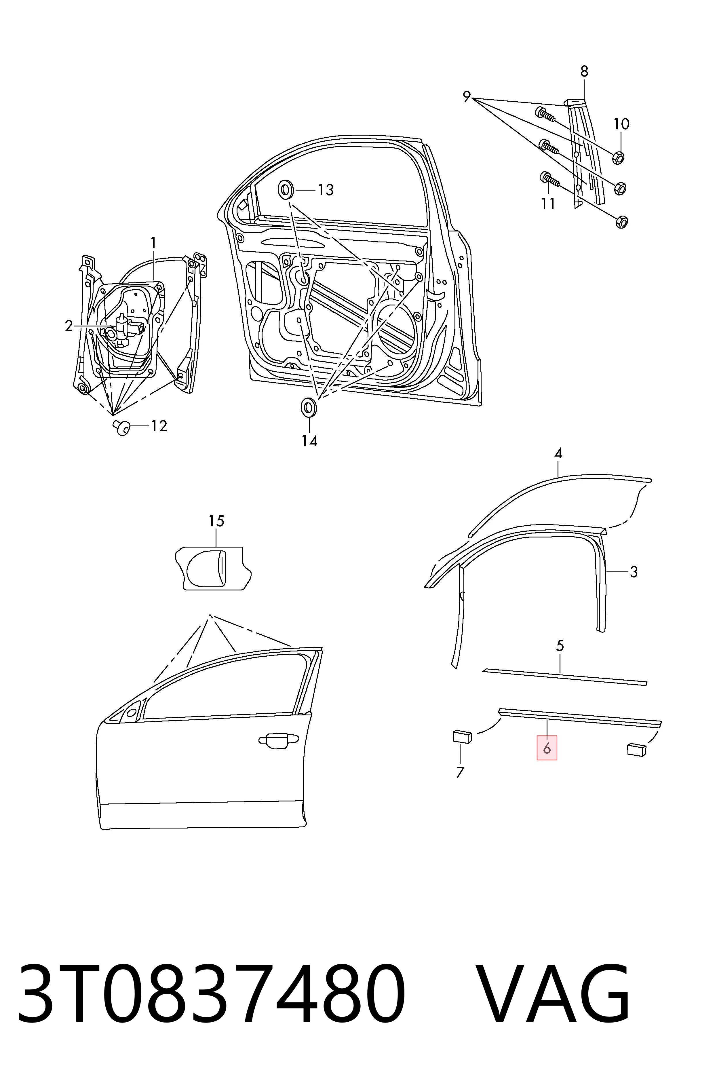 3T0837480 VAG