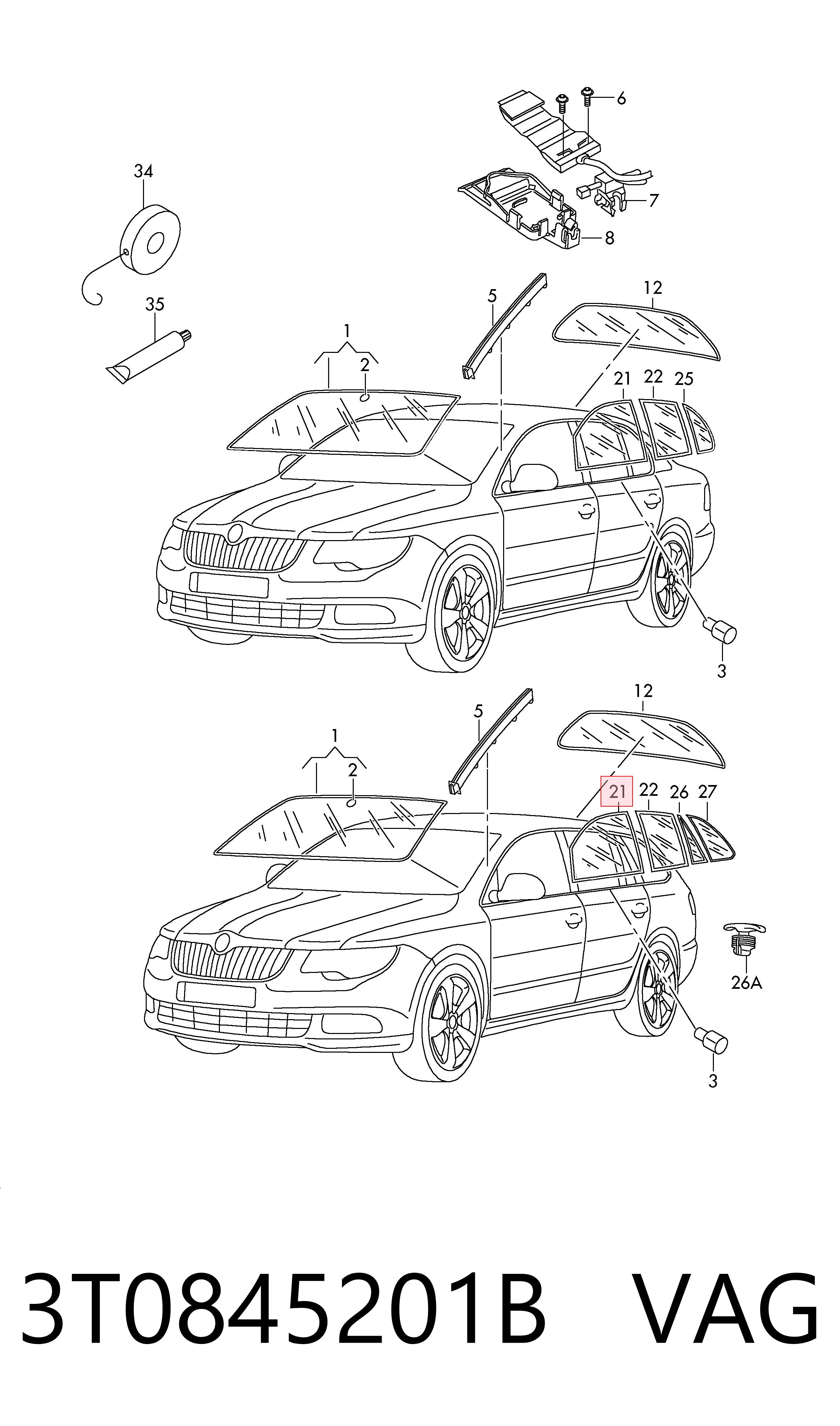 3T0845201B VAG
