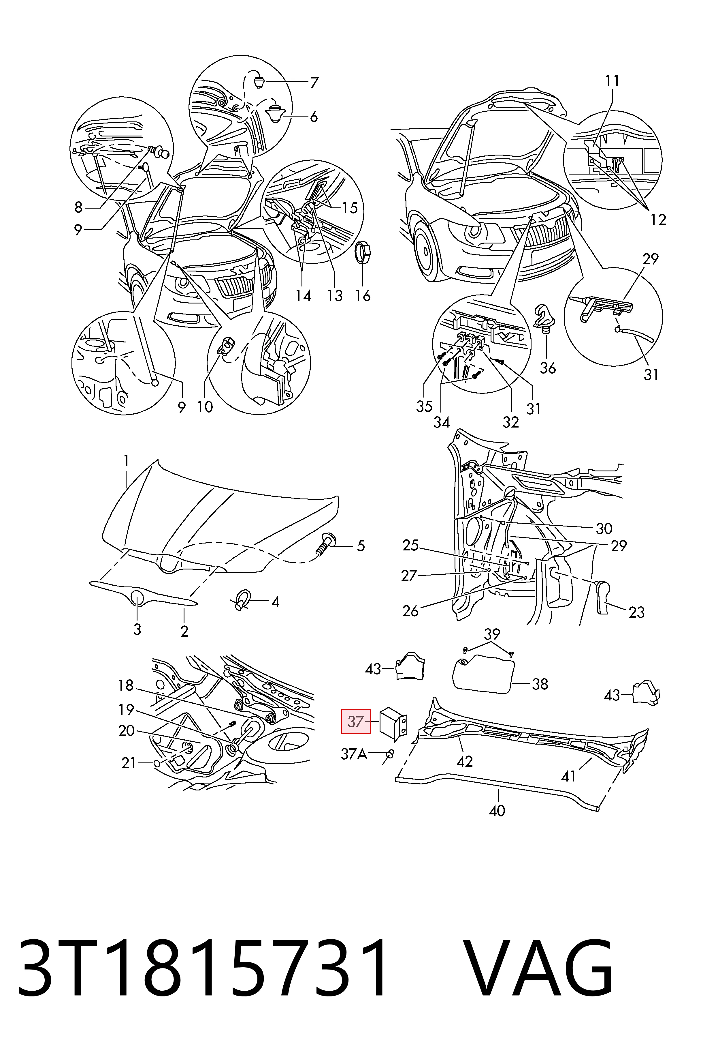 3T1815731 VAG