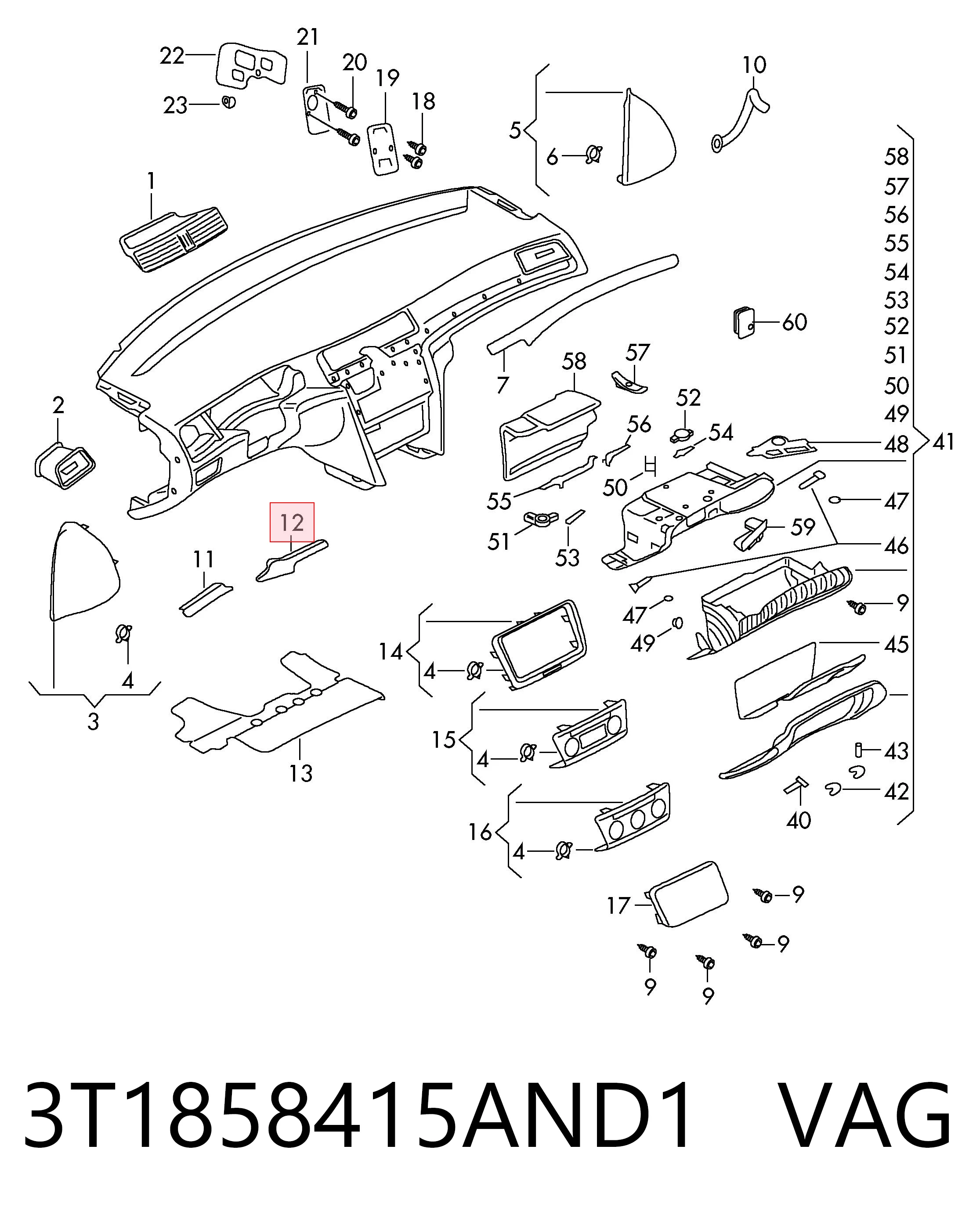 3T1858415AND1 VAG 