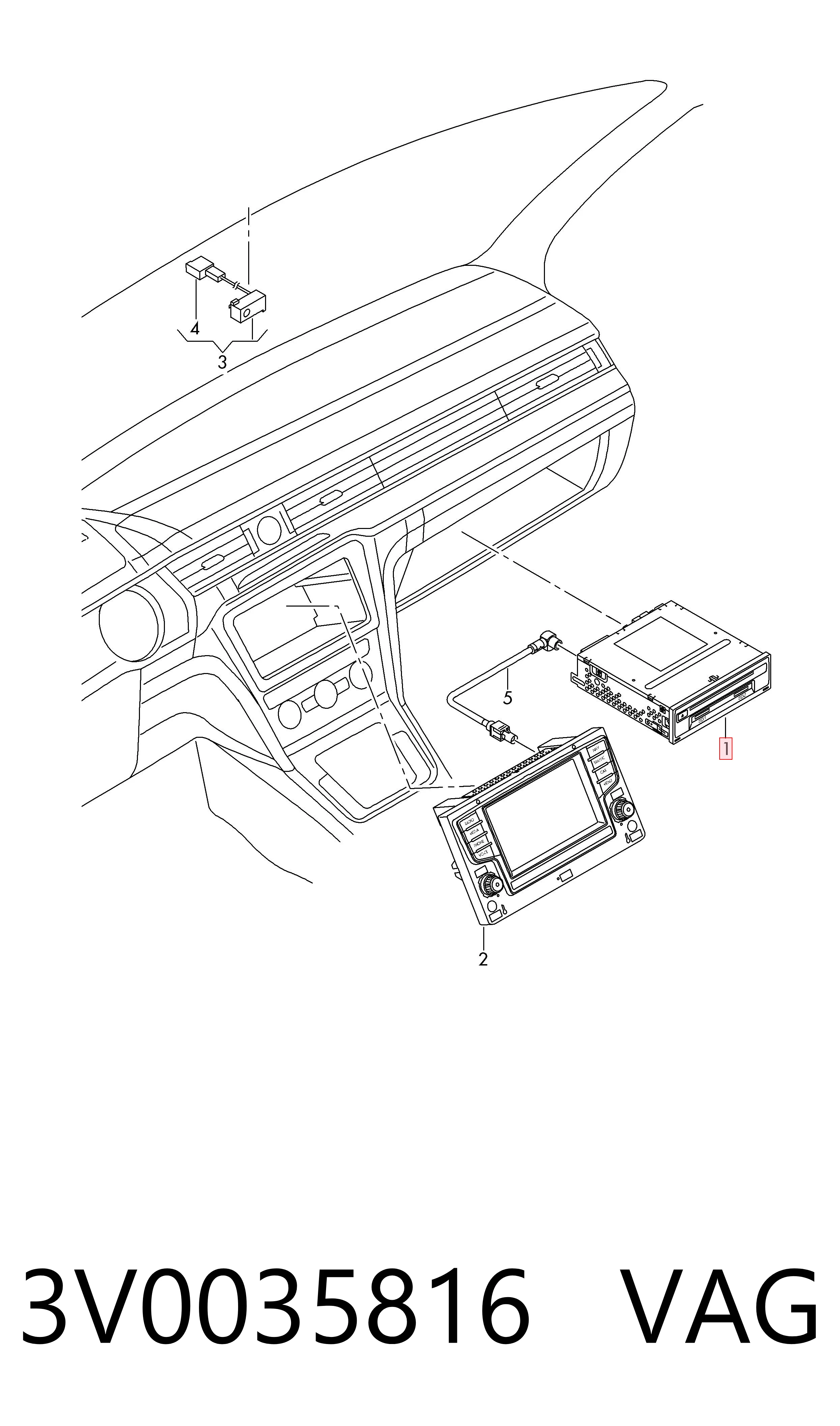 3V0035816 VAG 
