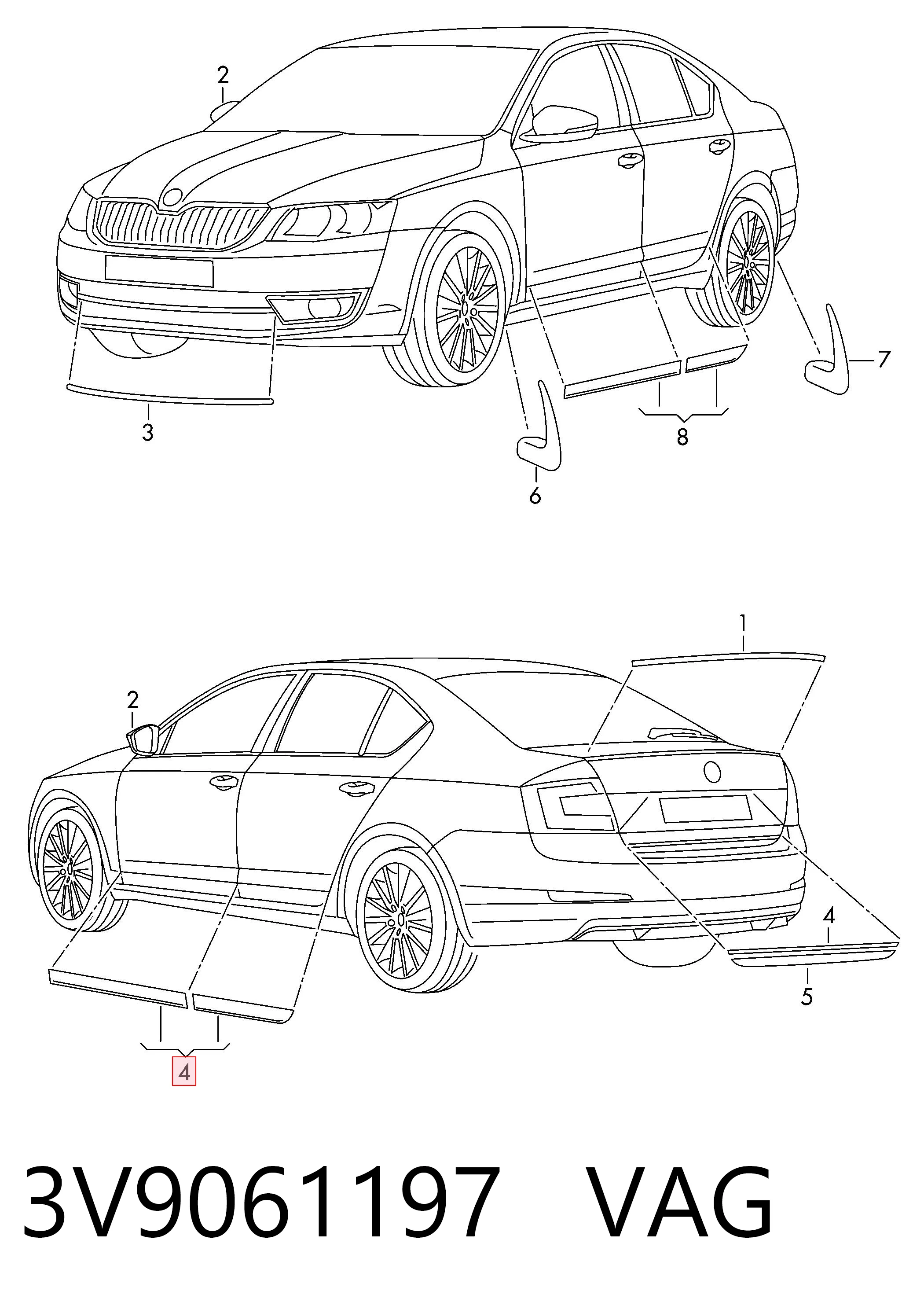 3V9061197 VAG 