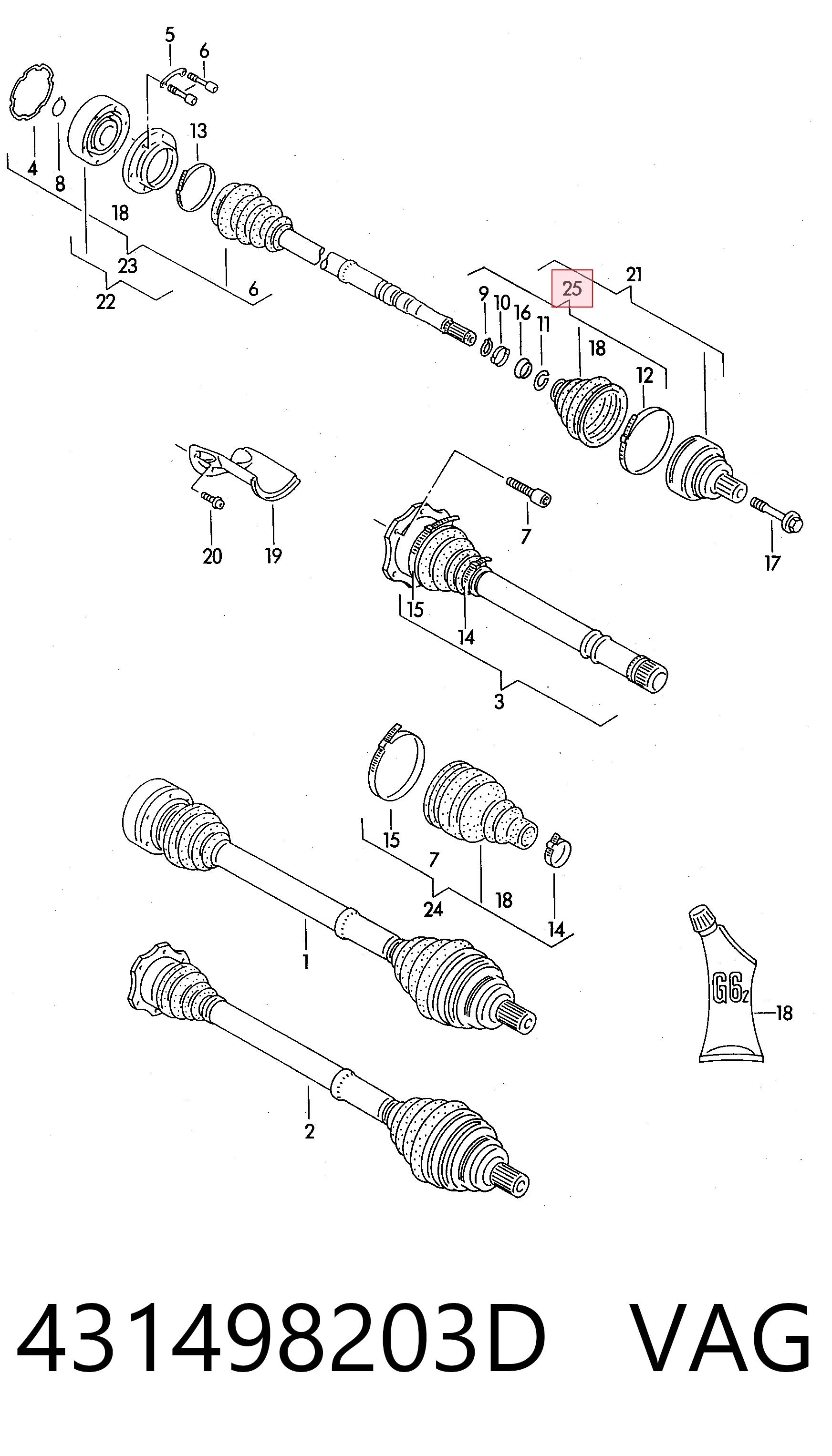 Audi 100 desde 14,42 €