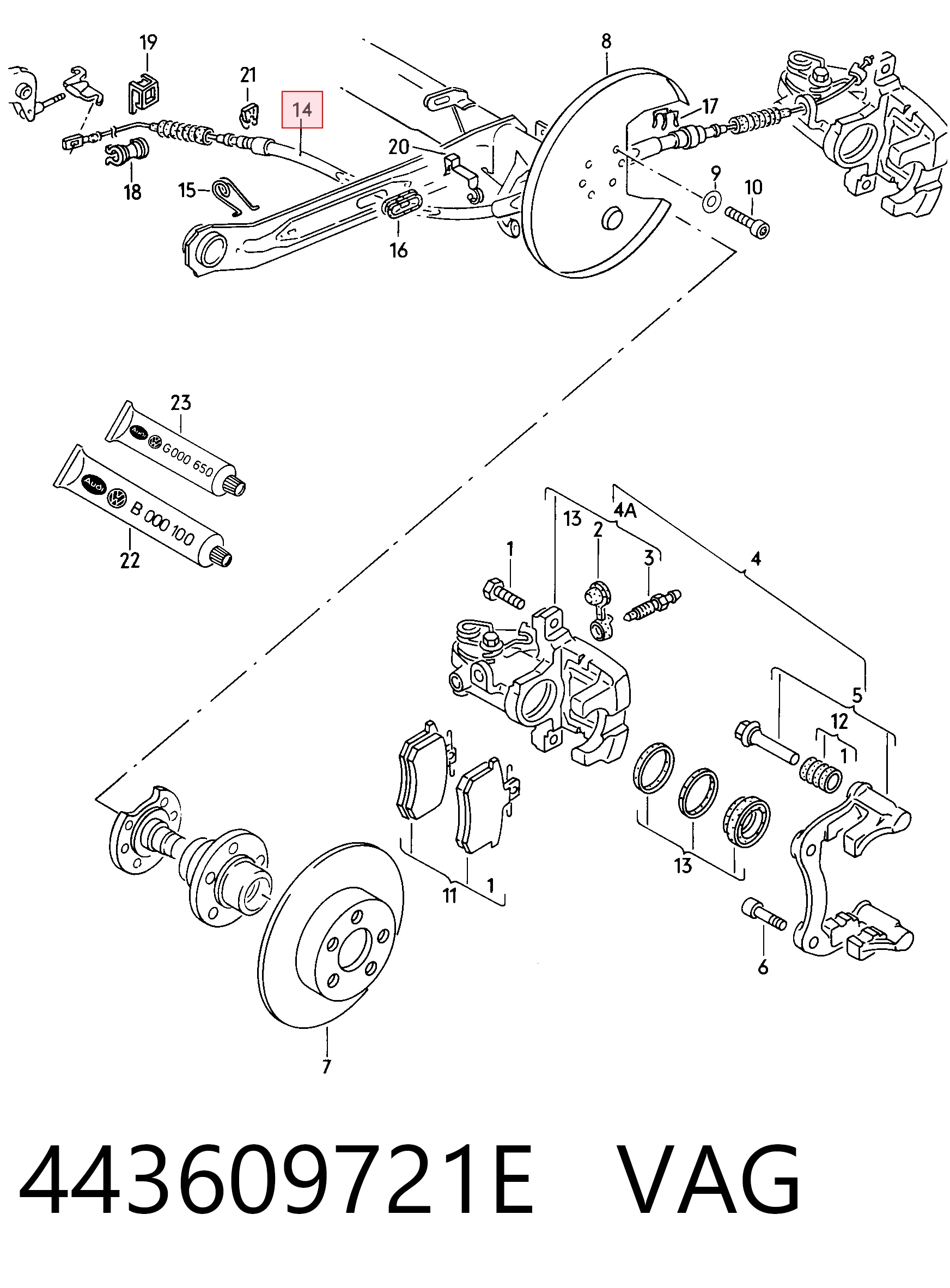  Audi 100  (44, 44Q)