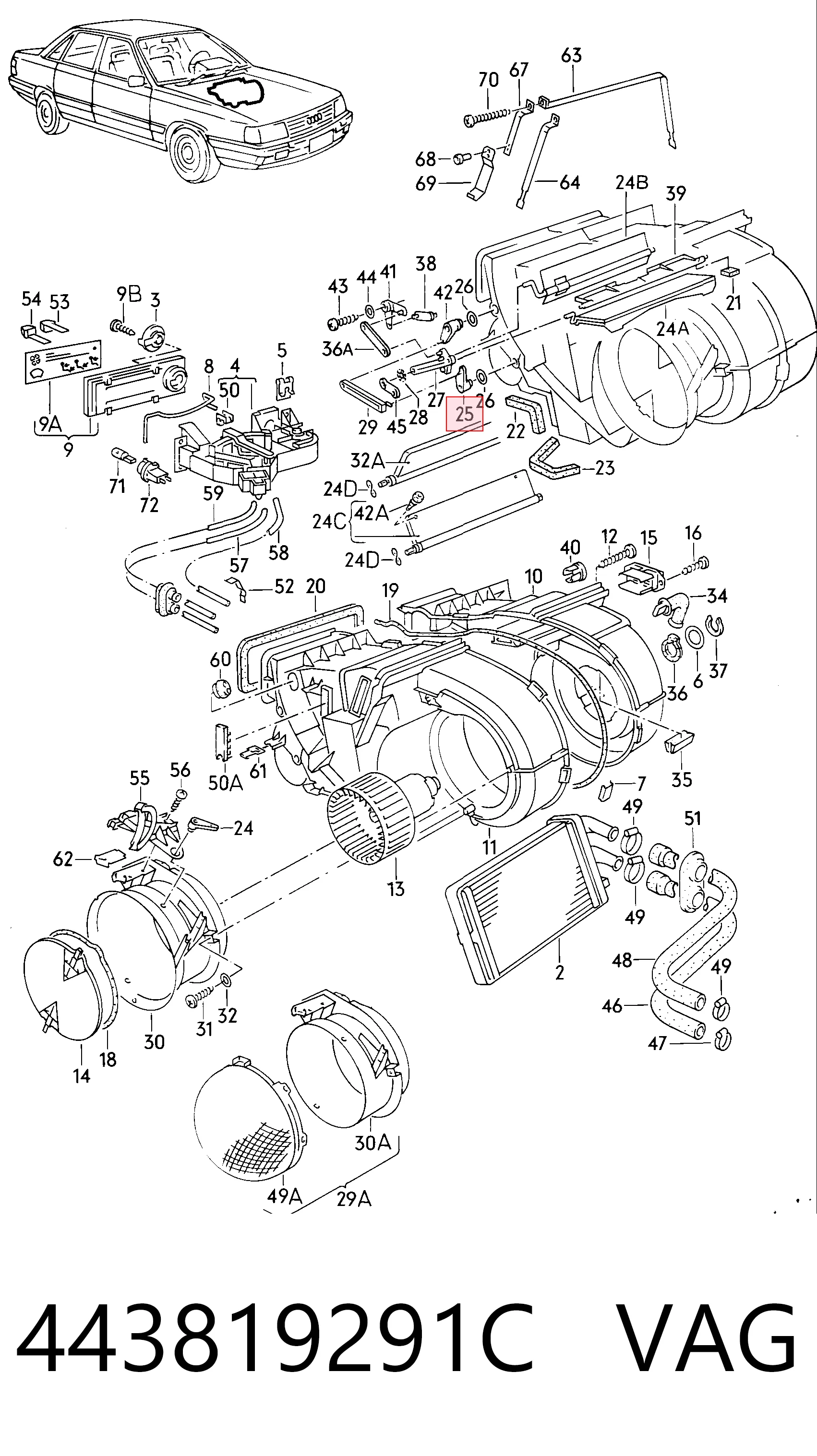 443819291C VAG