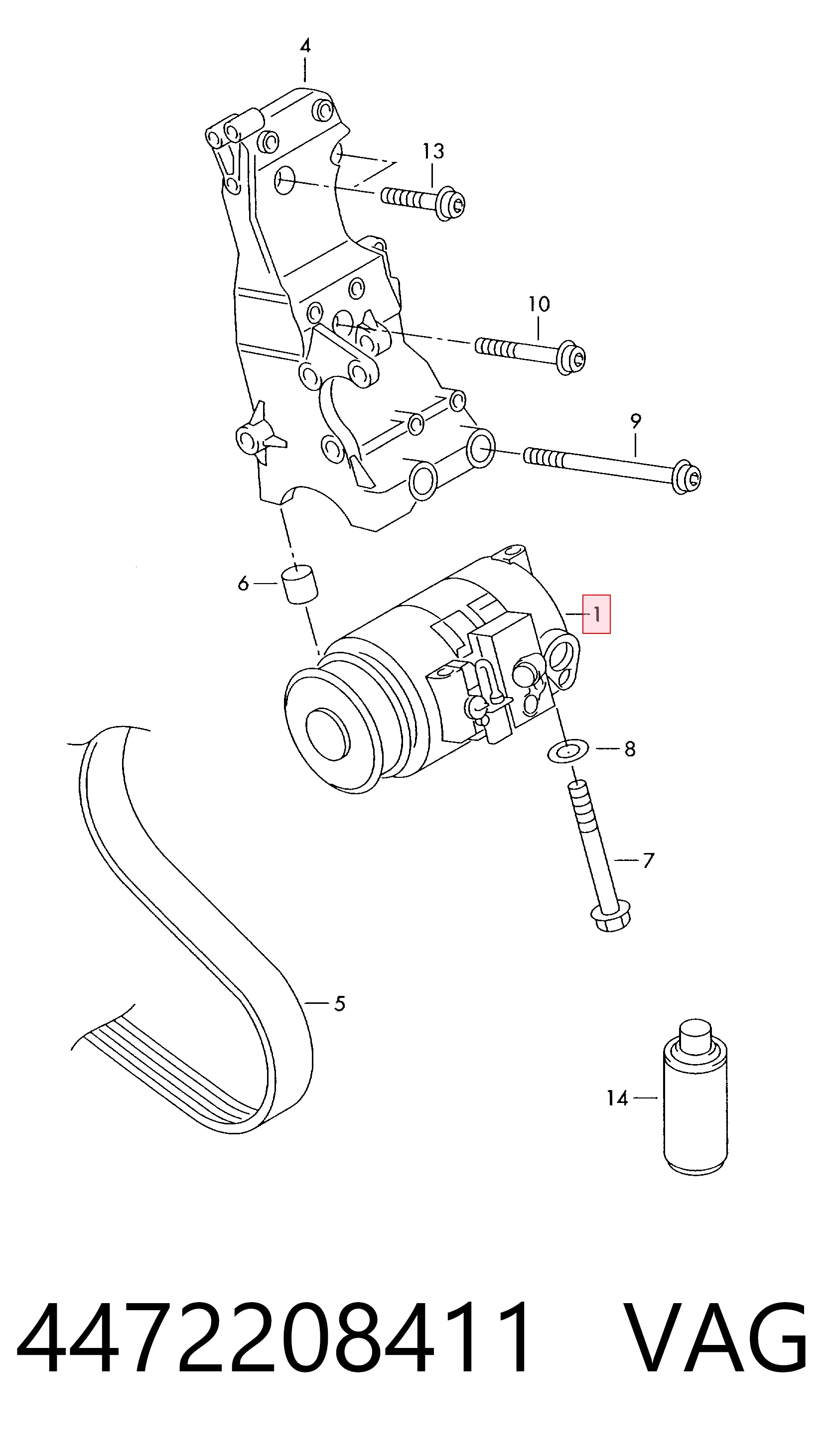 Compressor de aparelho de ar condicionado DCP02012 Polcar