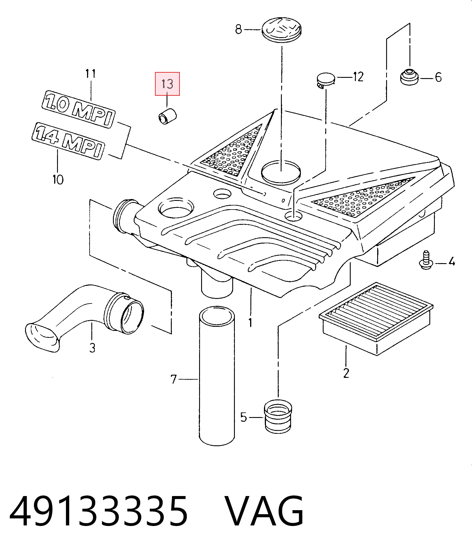 49133335 VAG