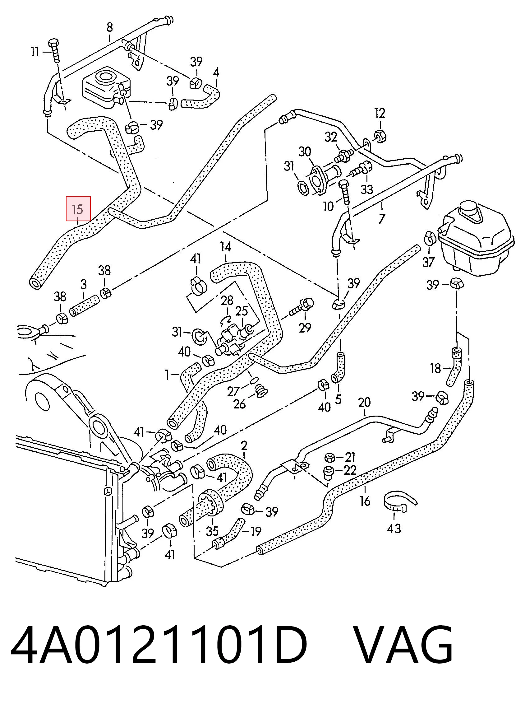 4A0121101D VAG