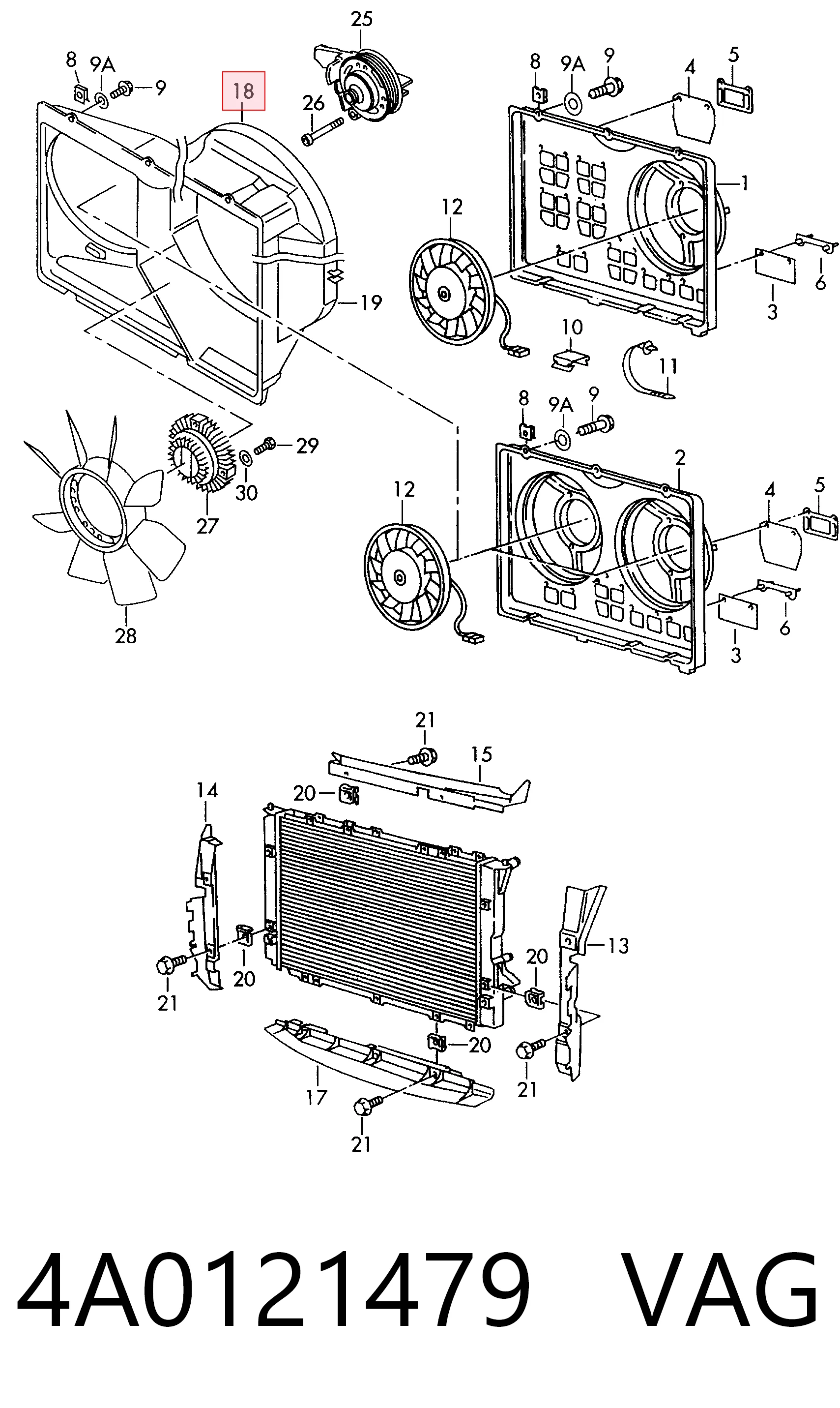 4A0121479 VAG