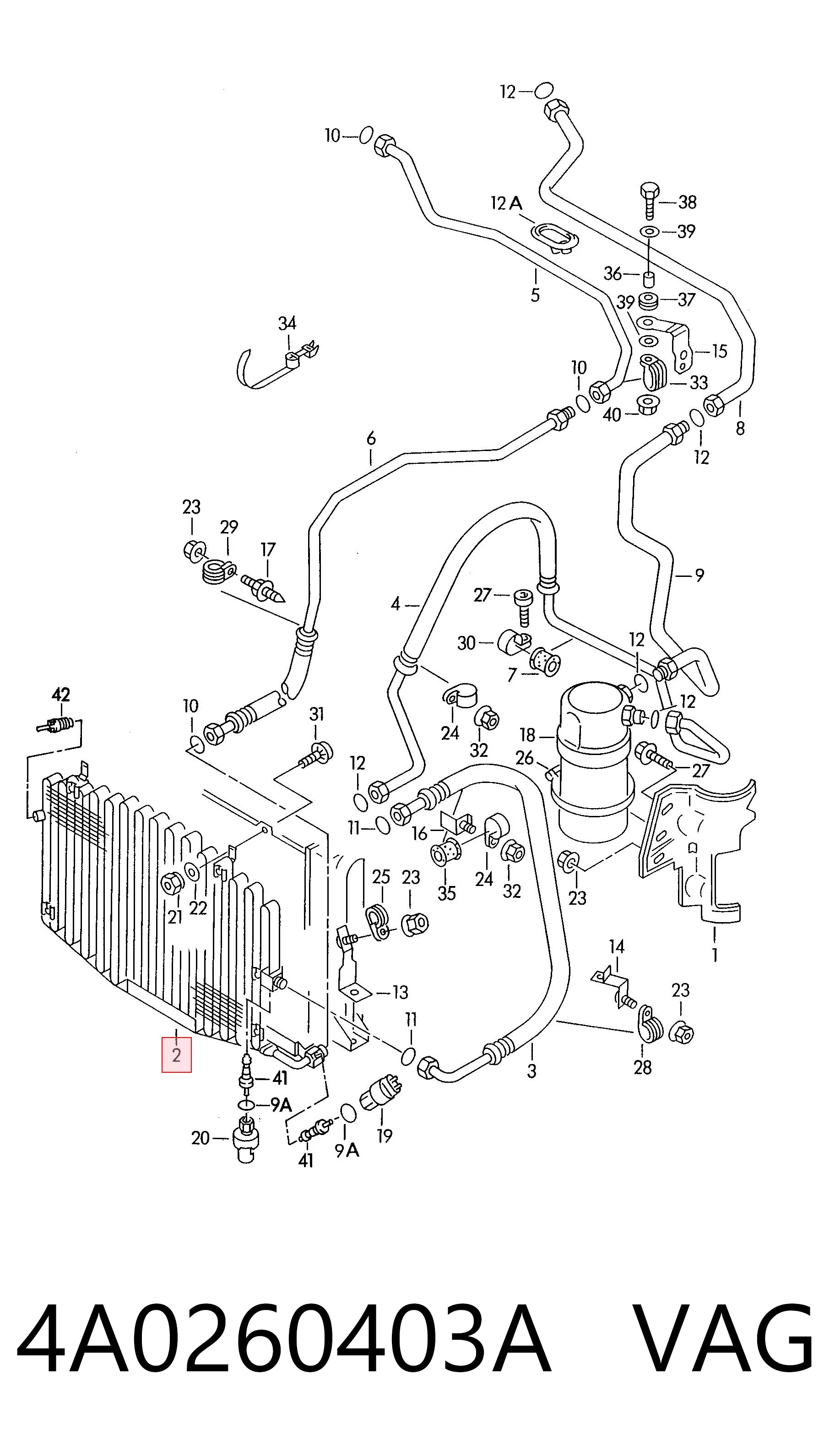 4A0260403A VAG