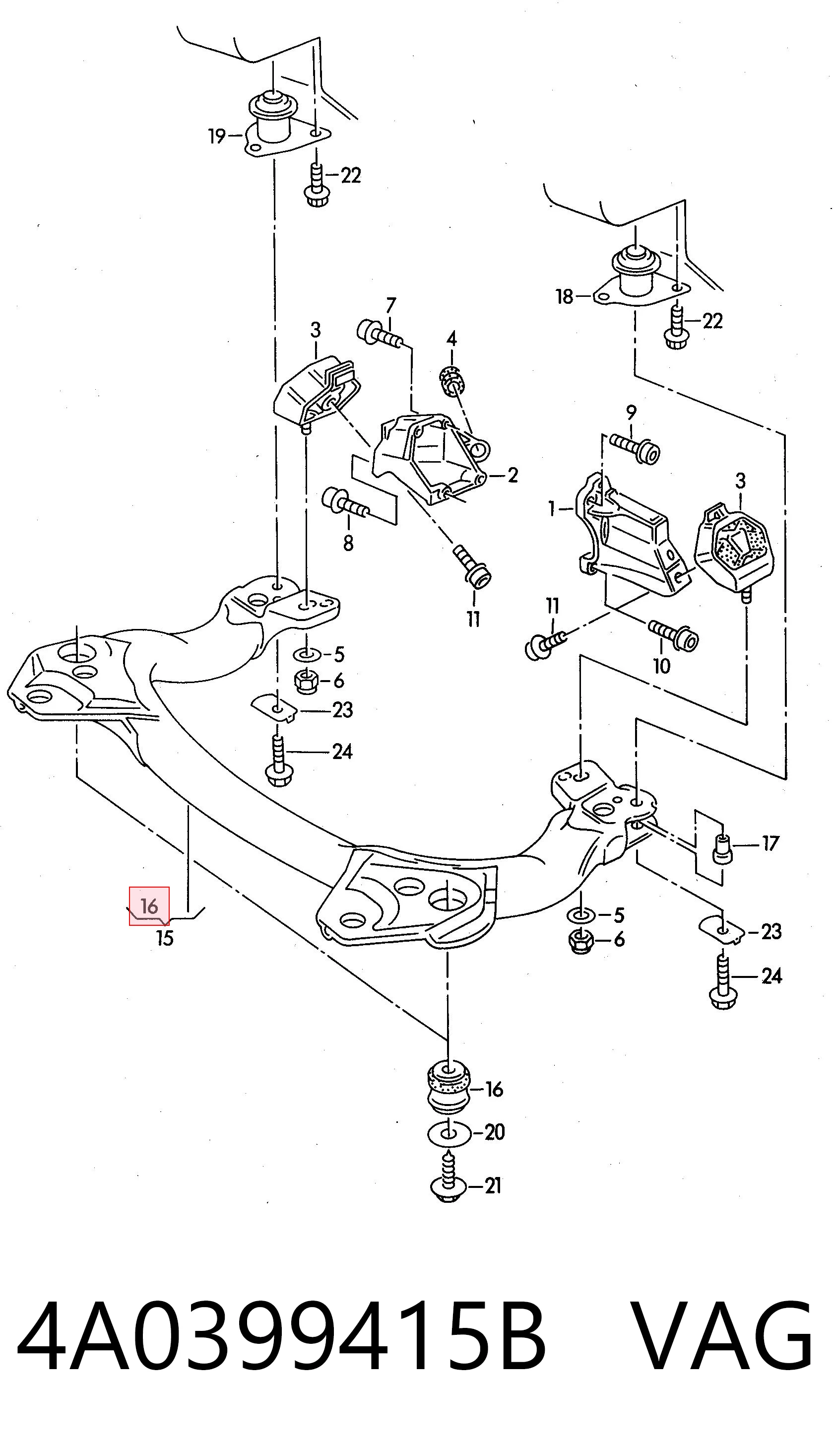 4A0399415B VAG