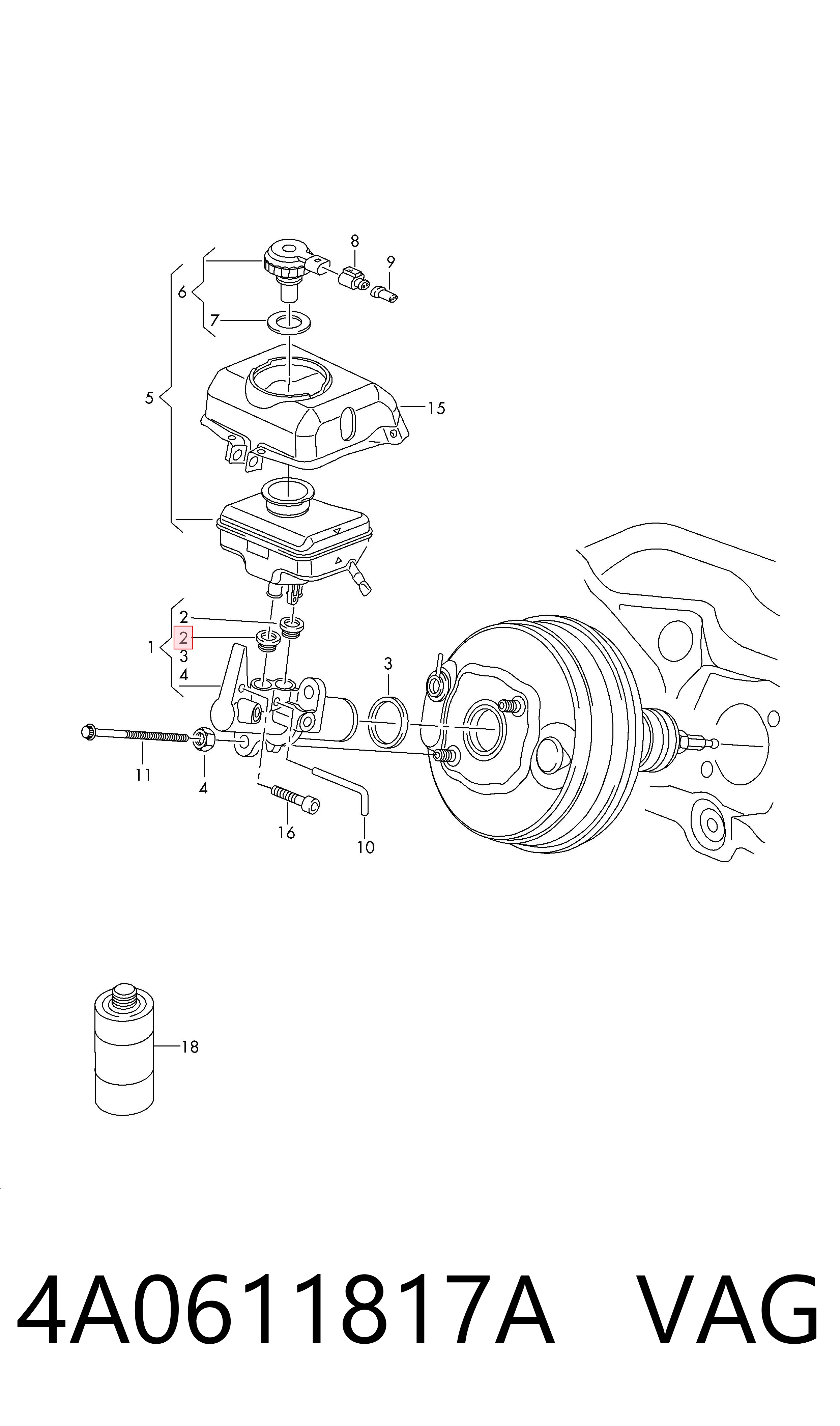 4A0611817A VAG 