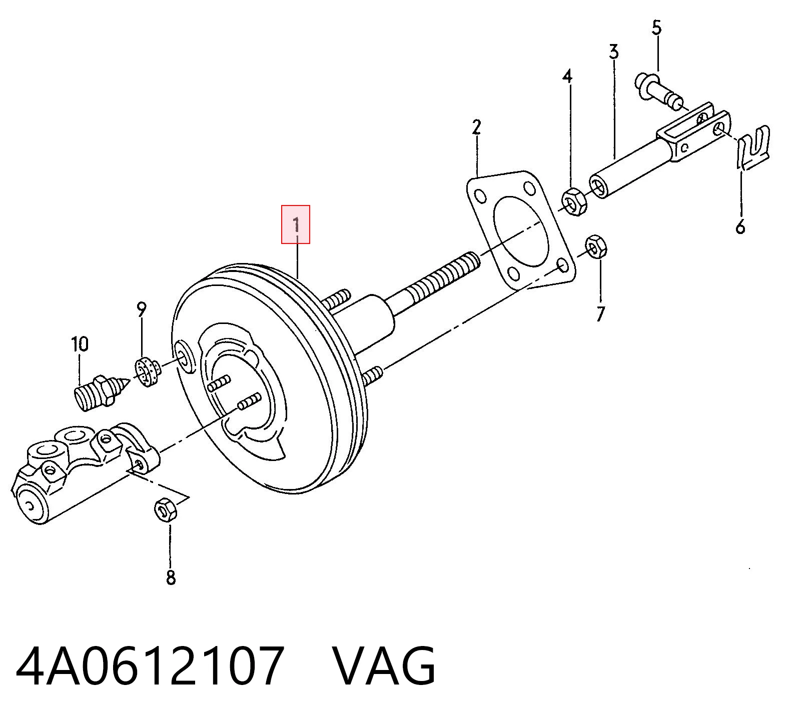 4A0612107 VAG