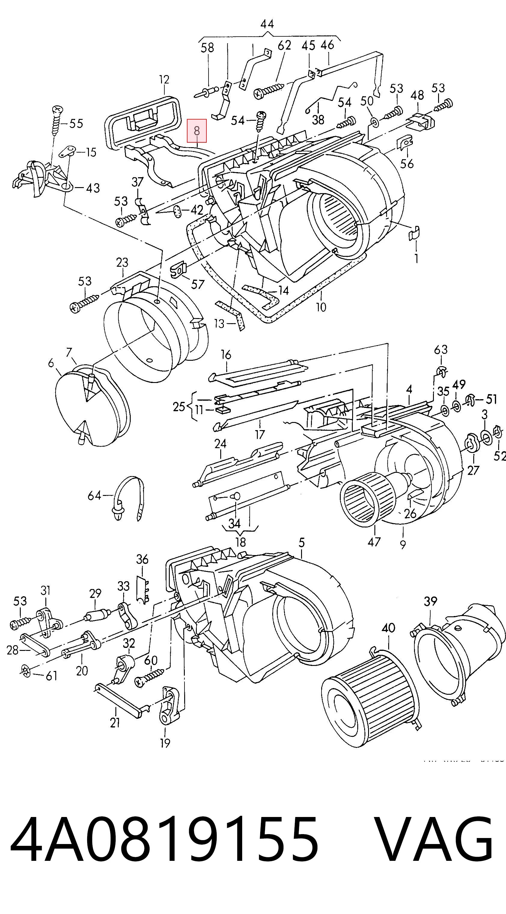 4A0819155 VAG