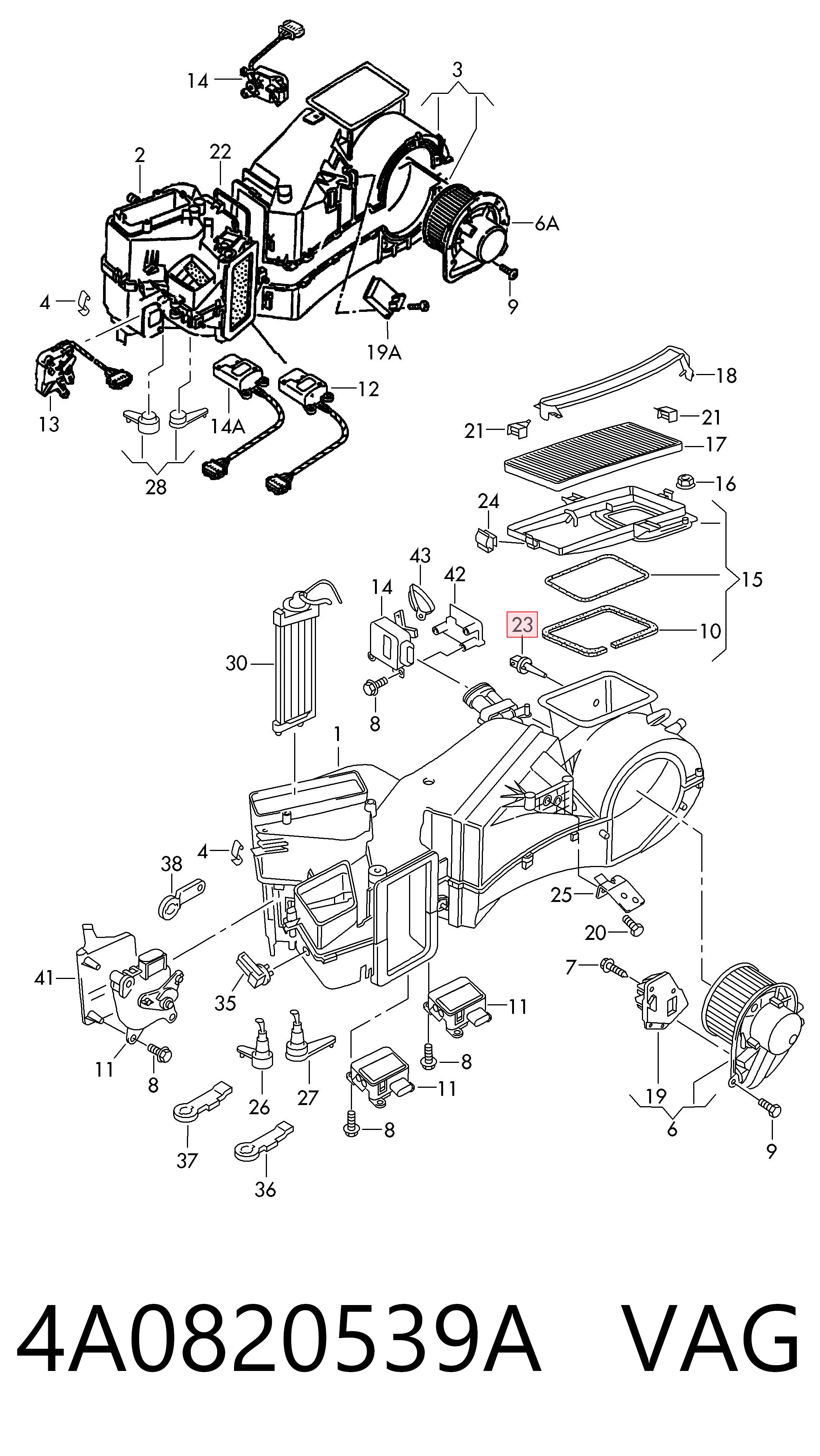 Sensor de temperatura de ar no salão Audi A6 preço, a partir de 11,35 USD