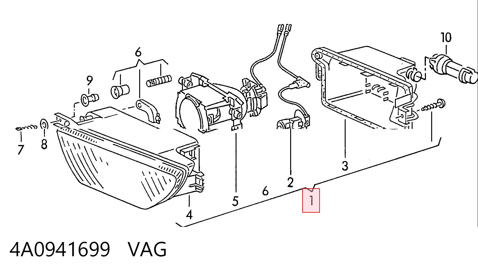 4A0941699 VAG
