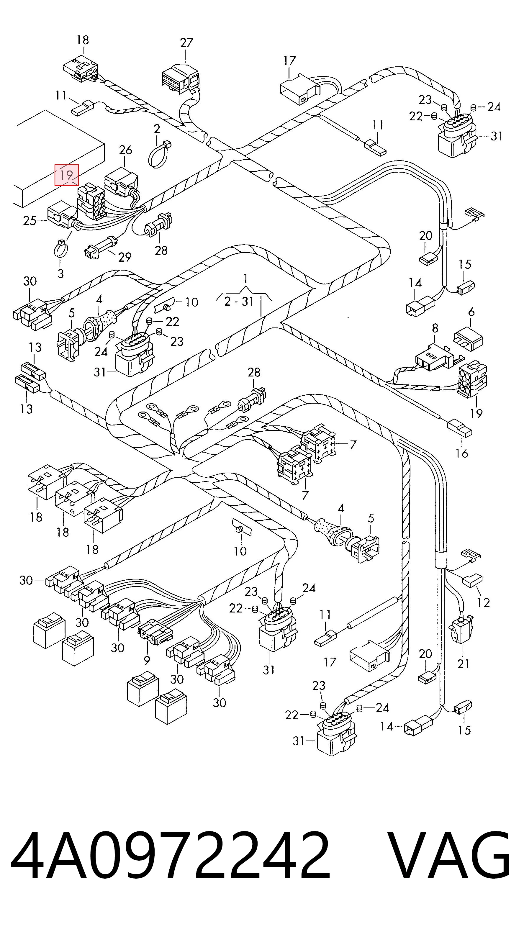 4A0972242 VAG 