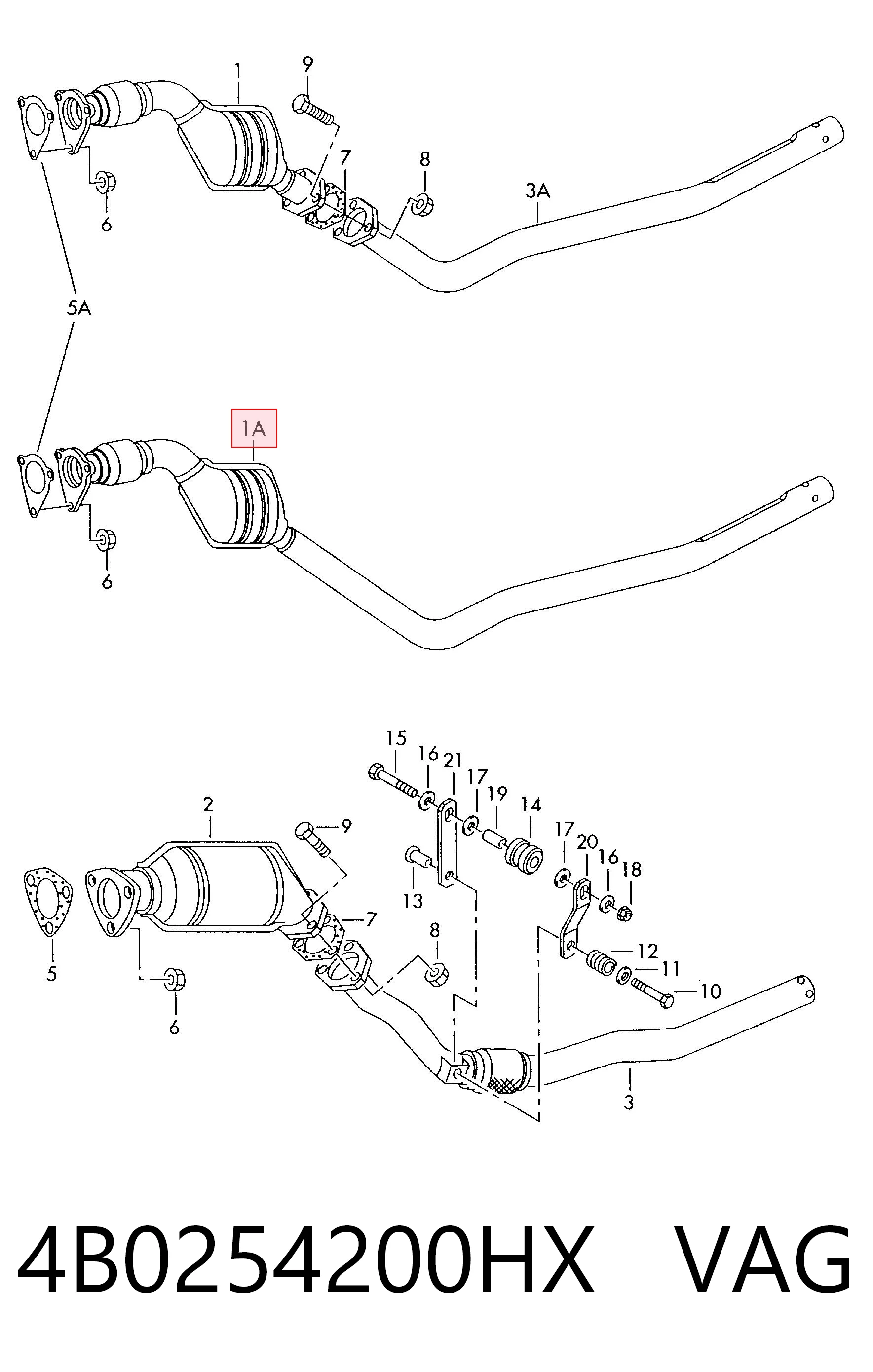 4B0254200HX VAG