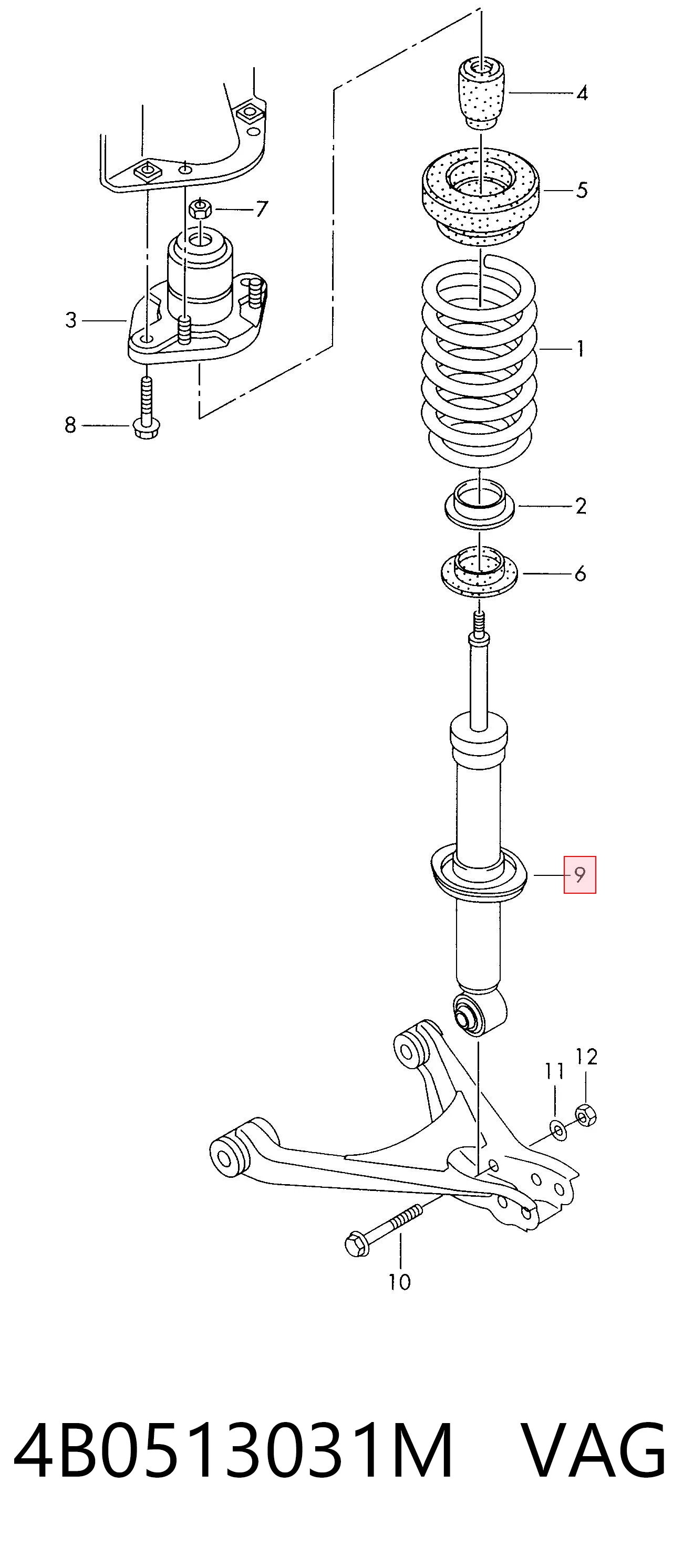4B0513031M VAG