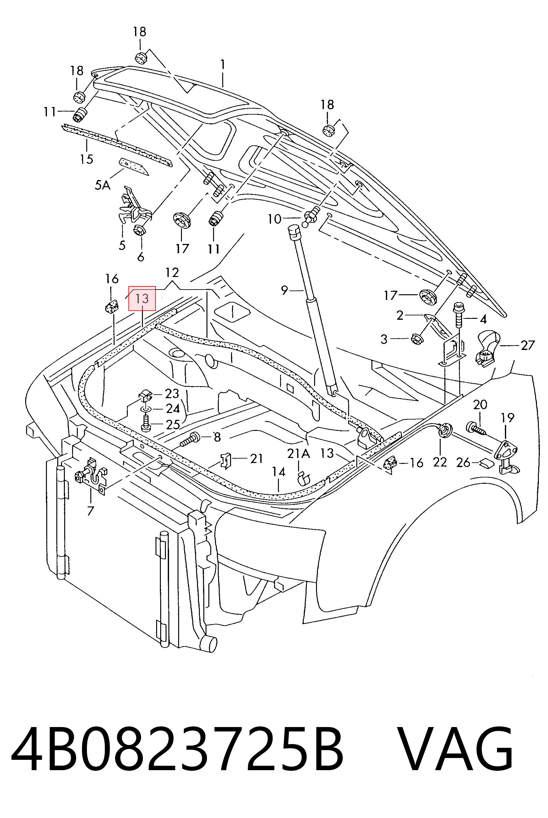 4B0823725B VAG