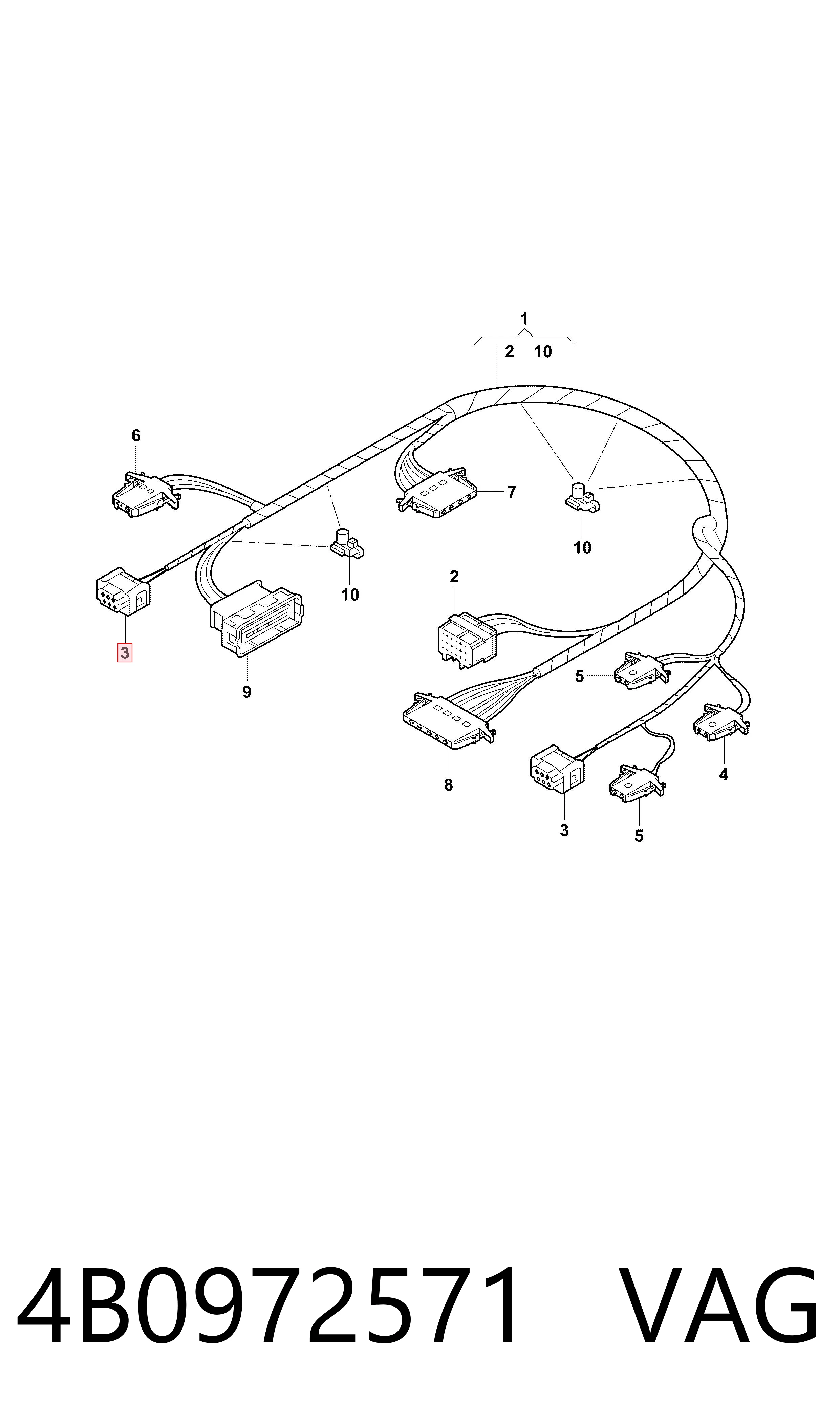 4B0972571 VAG 