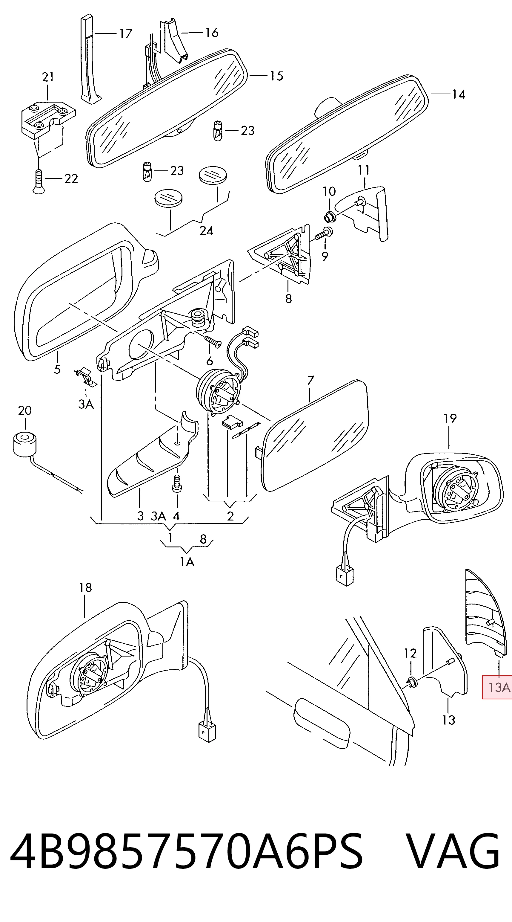 4B9857570A6PS VAG
