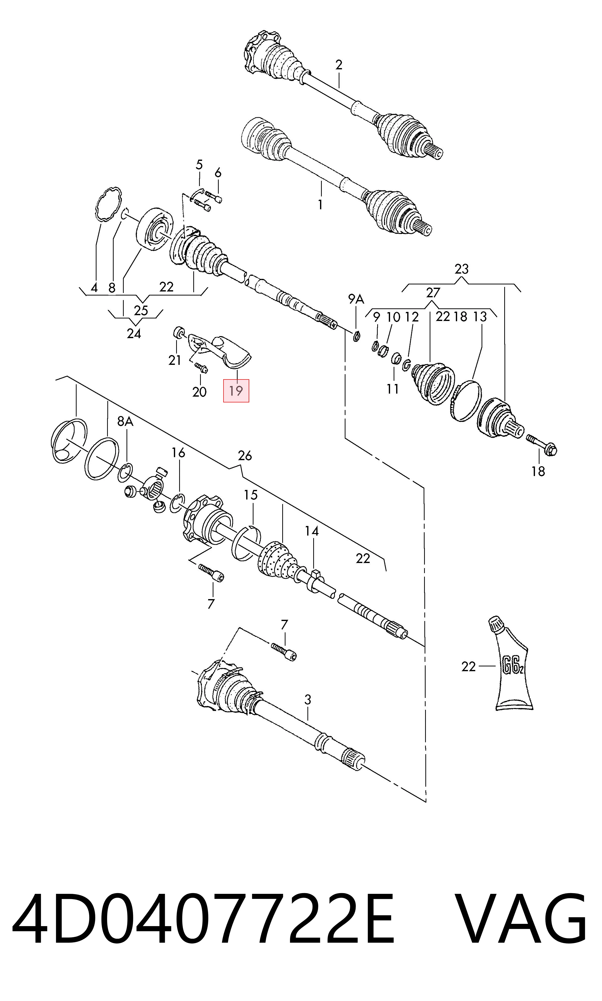 4D0407722E VAG 