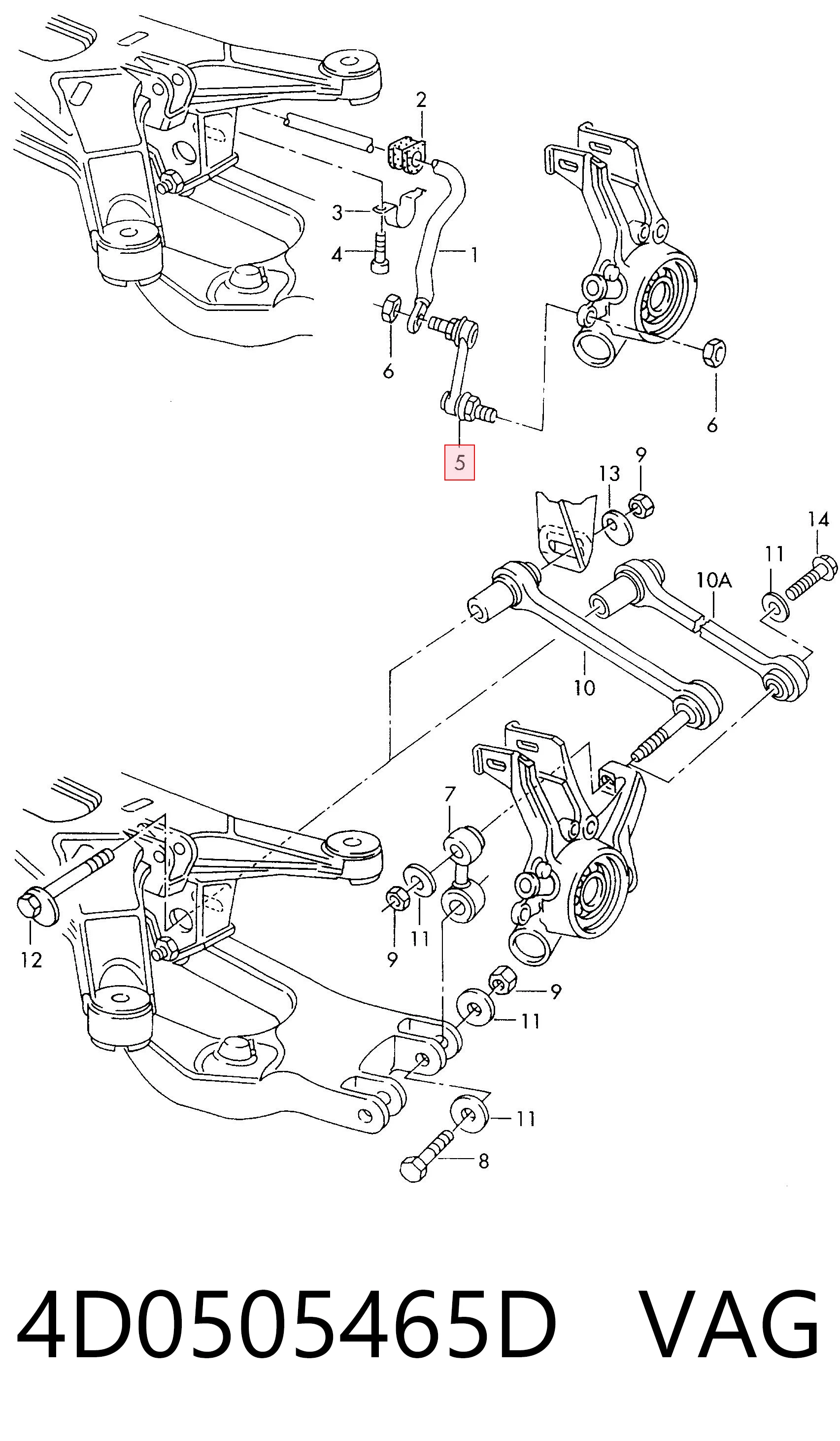  A8  sedan (1994-2005) original desde 18,75 €