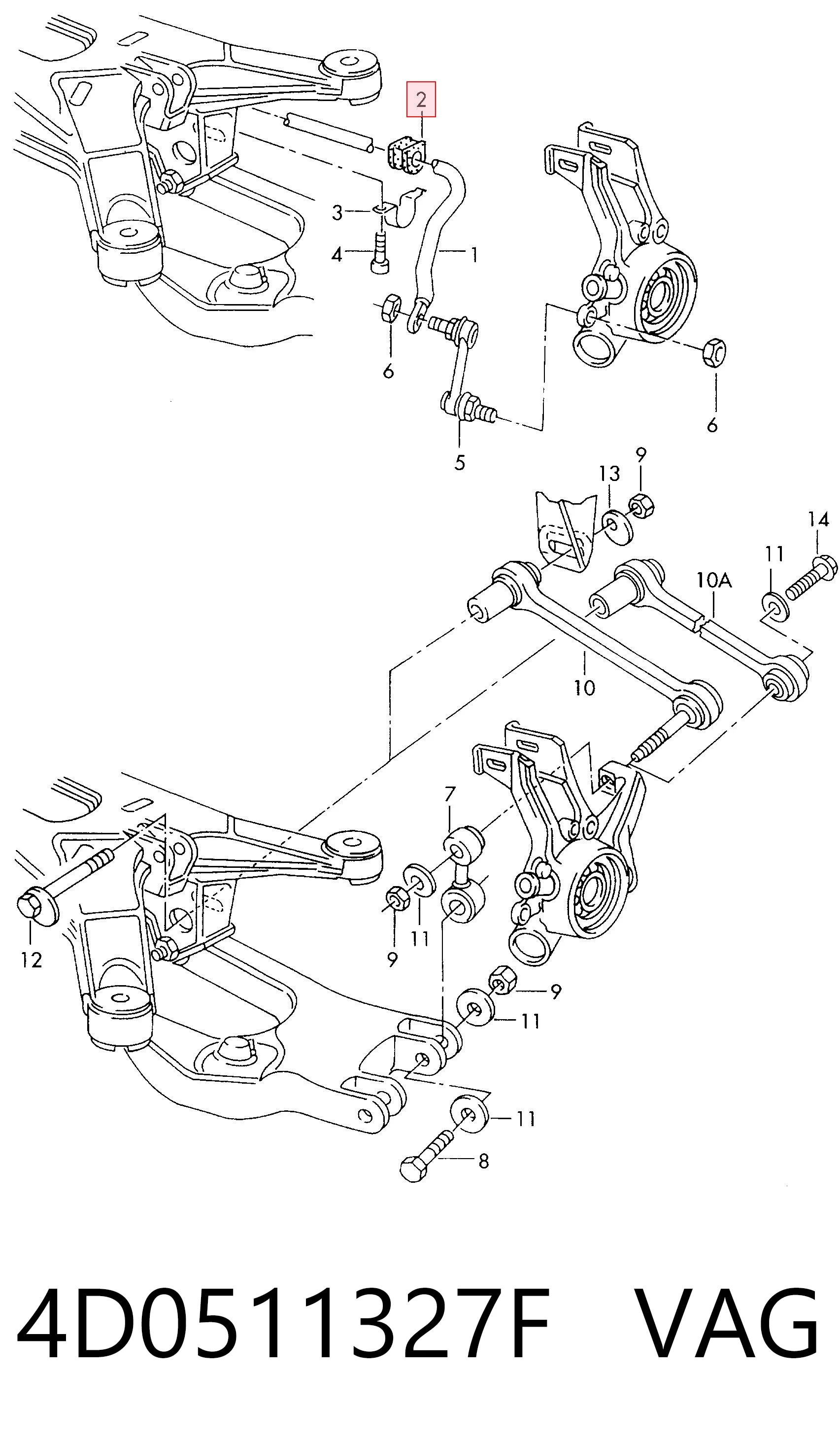 4D0511327F VAG