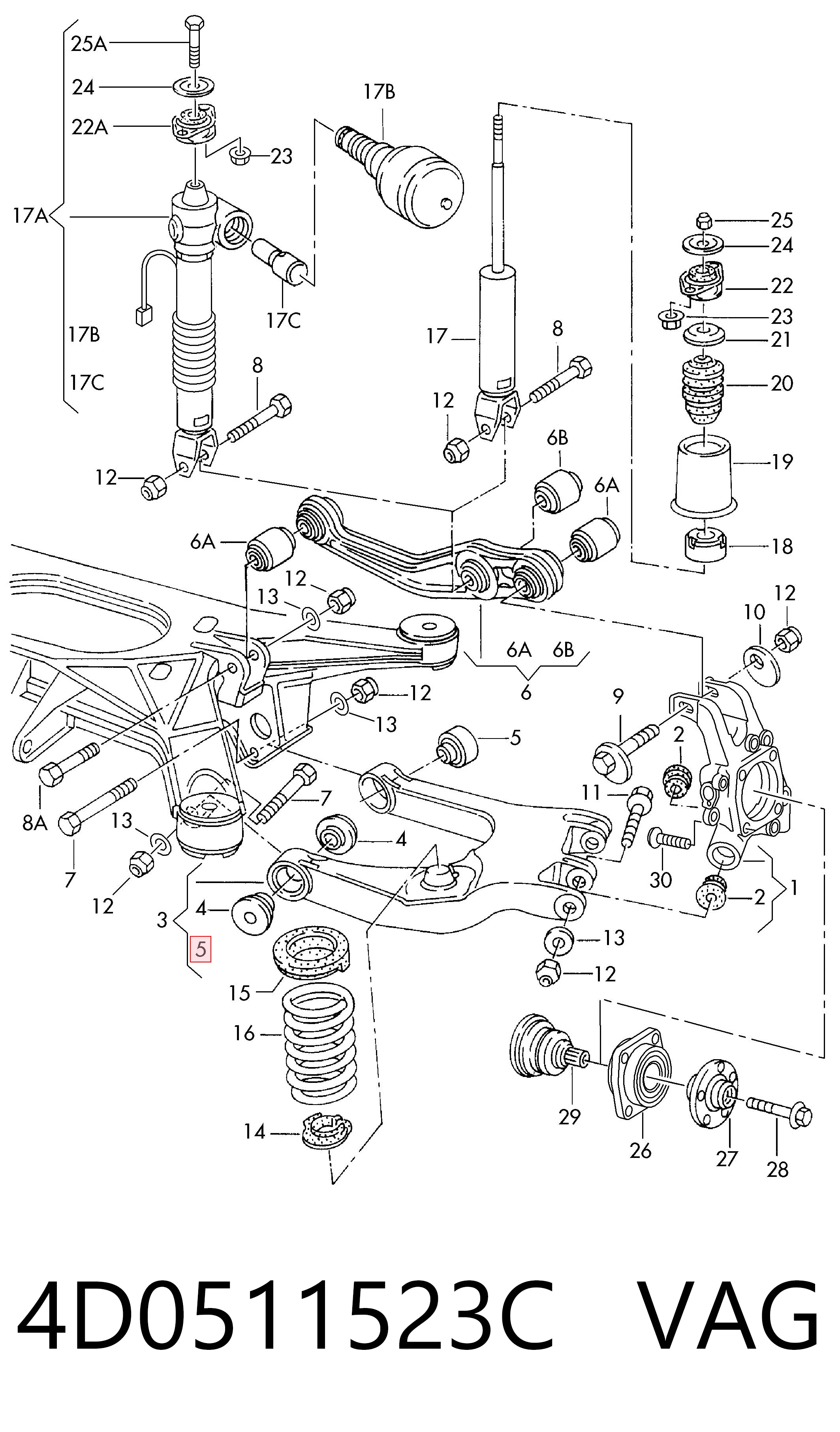4D0511523C VAG