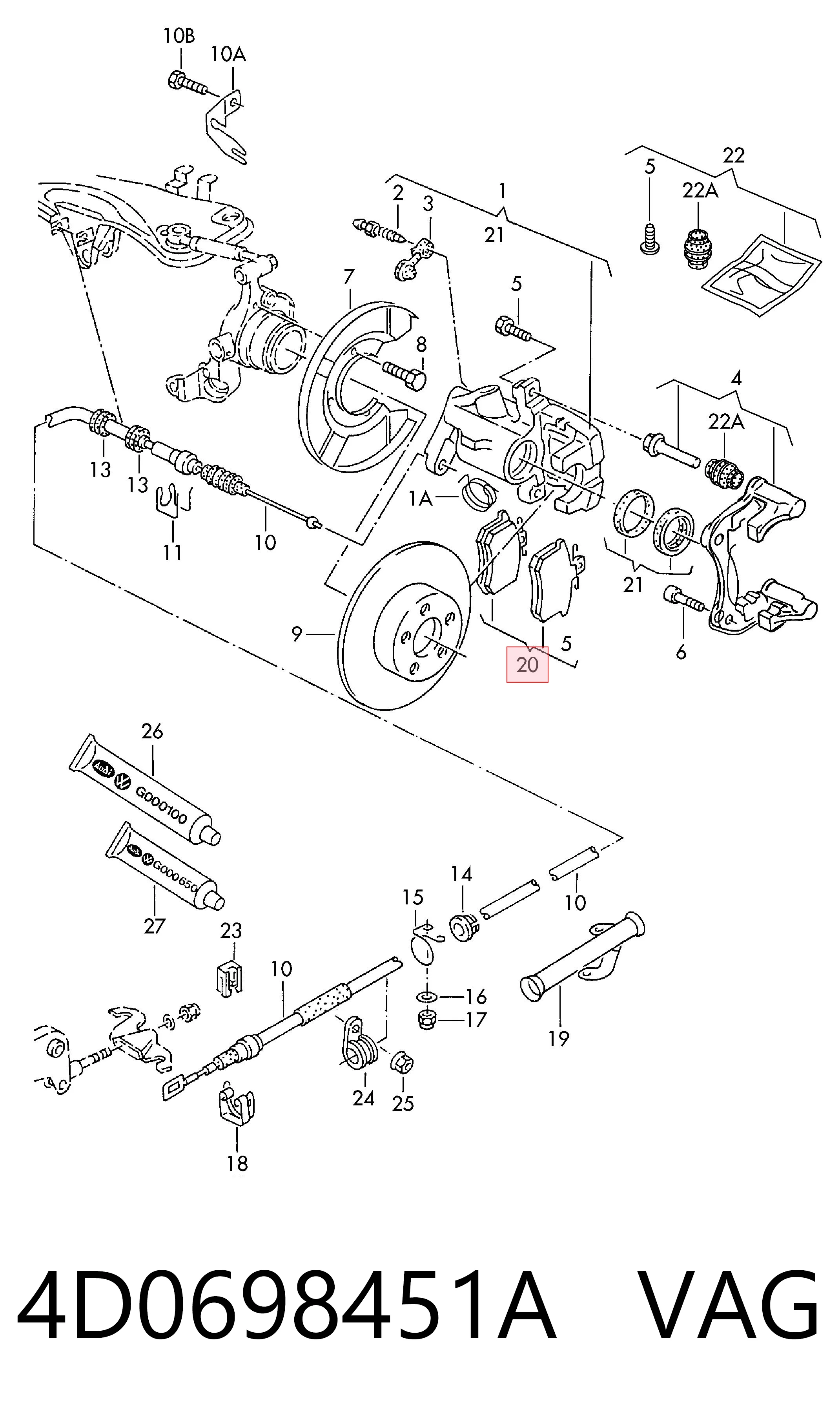 4D0698451A VAG
