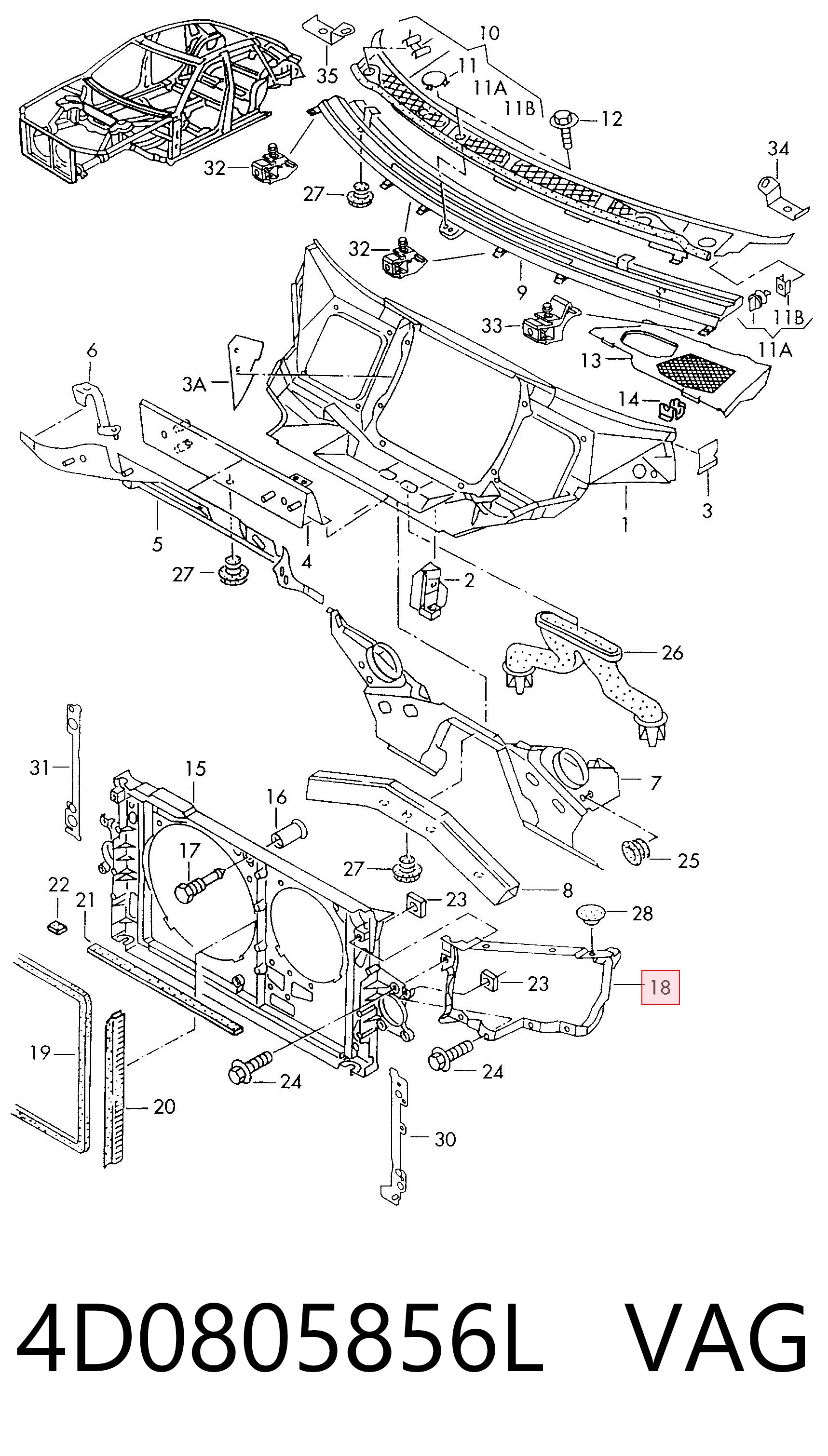 4D0805856L VAG
