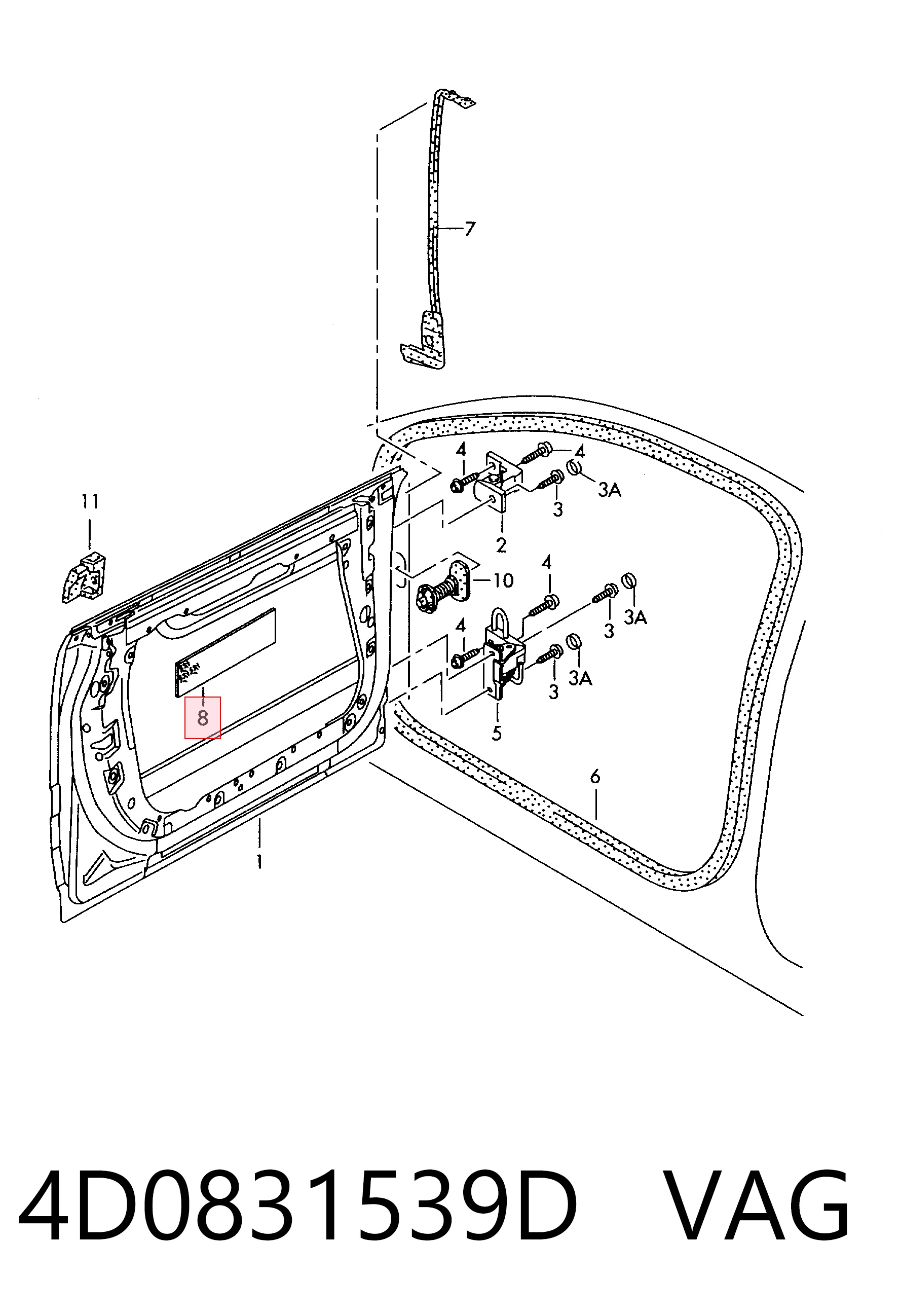 4D0831539D VAG 