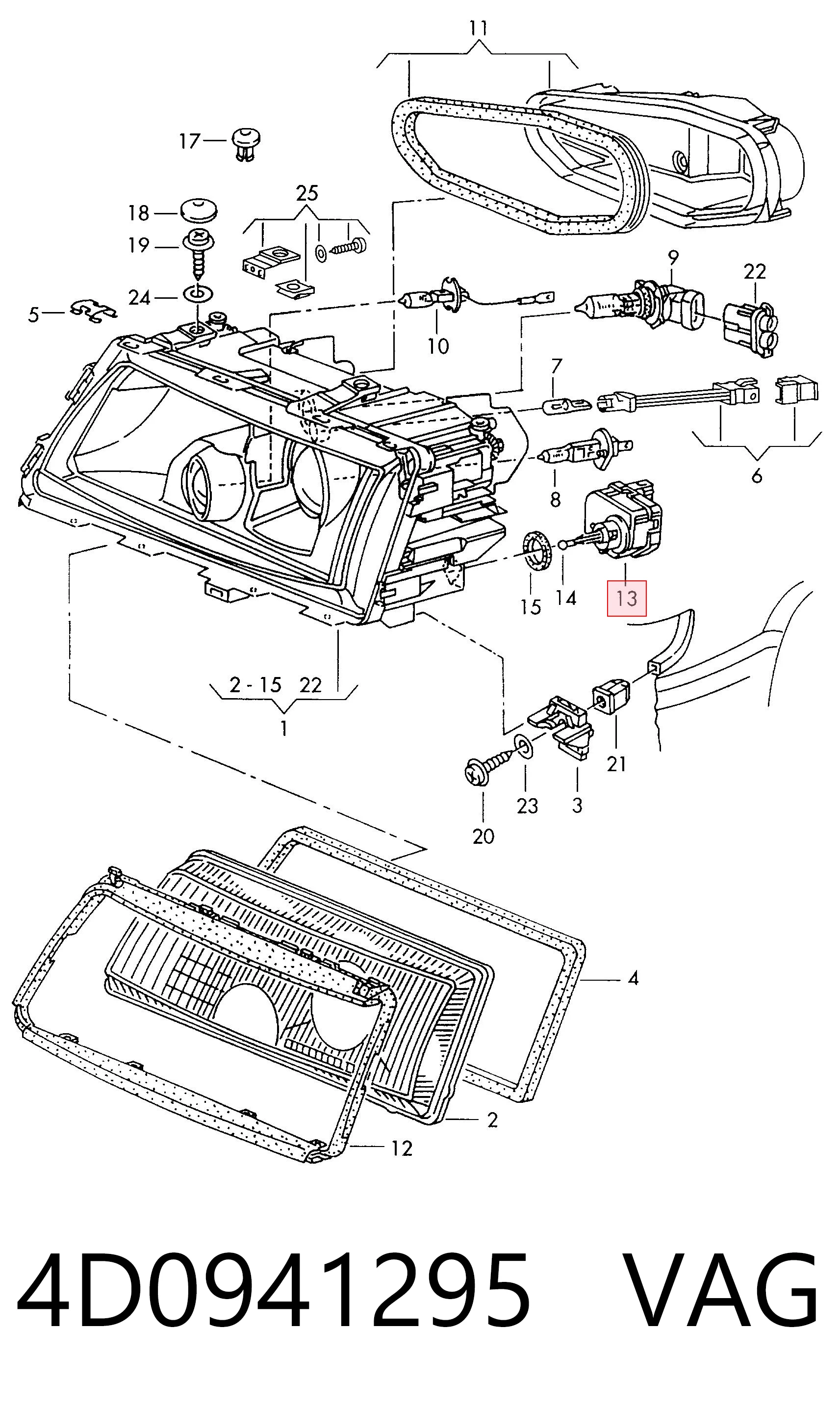 4D0941295 VAG
