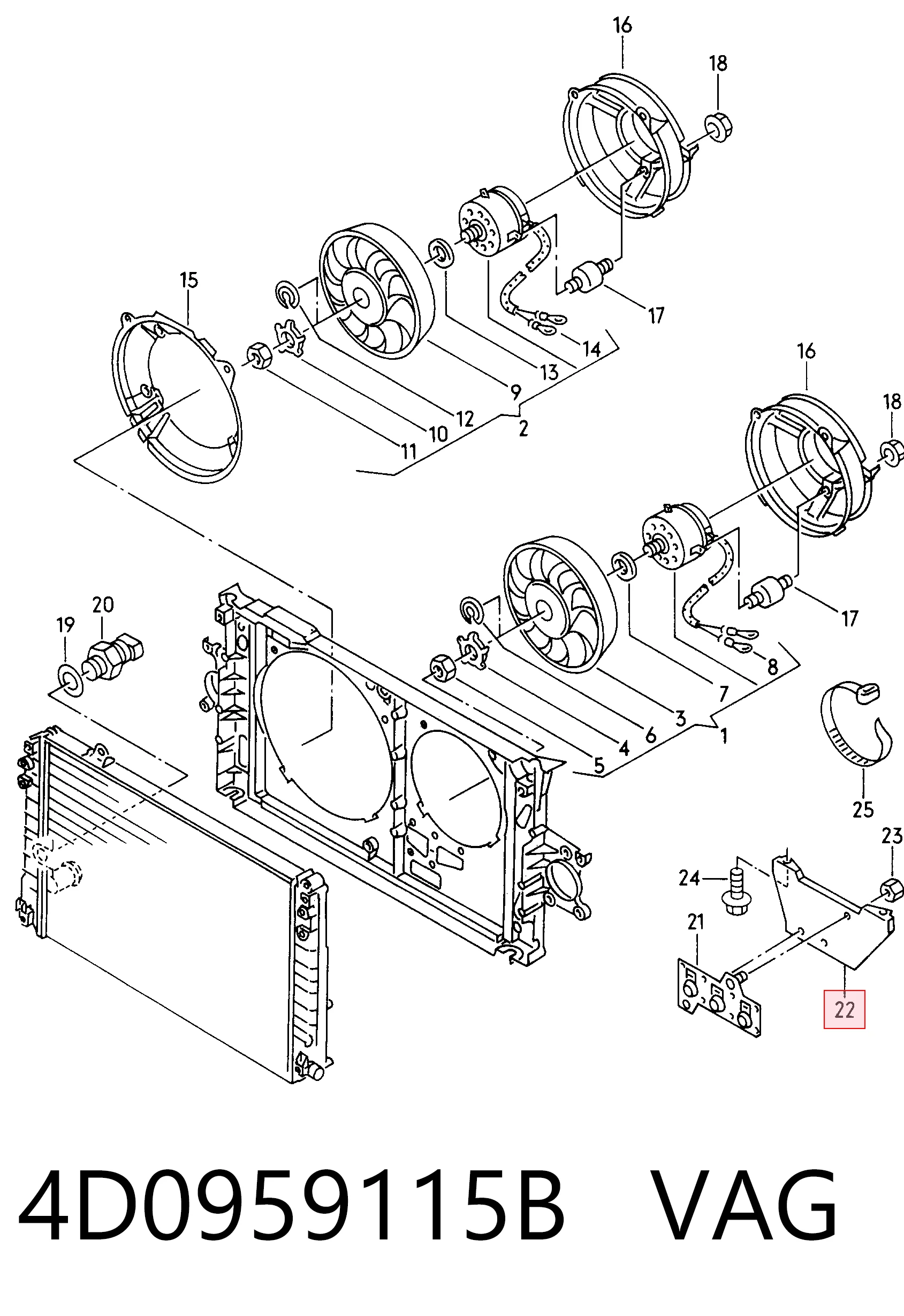 4D0959115B VAG