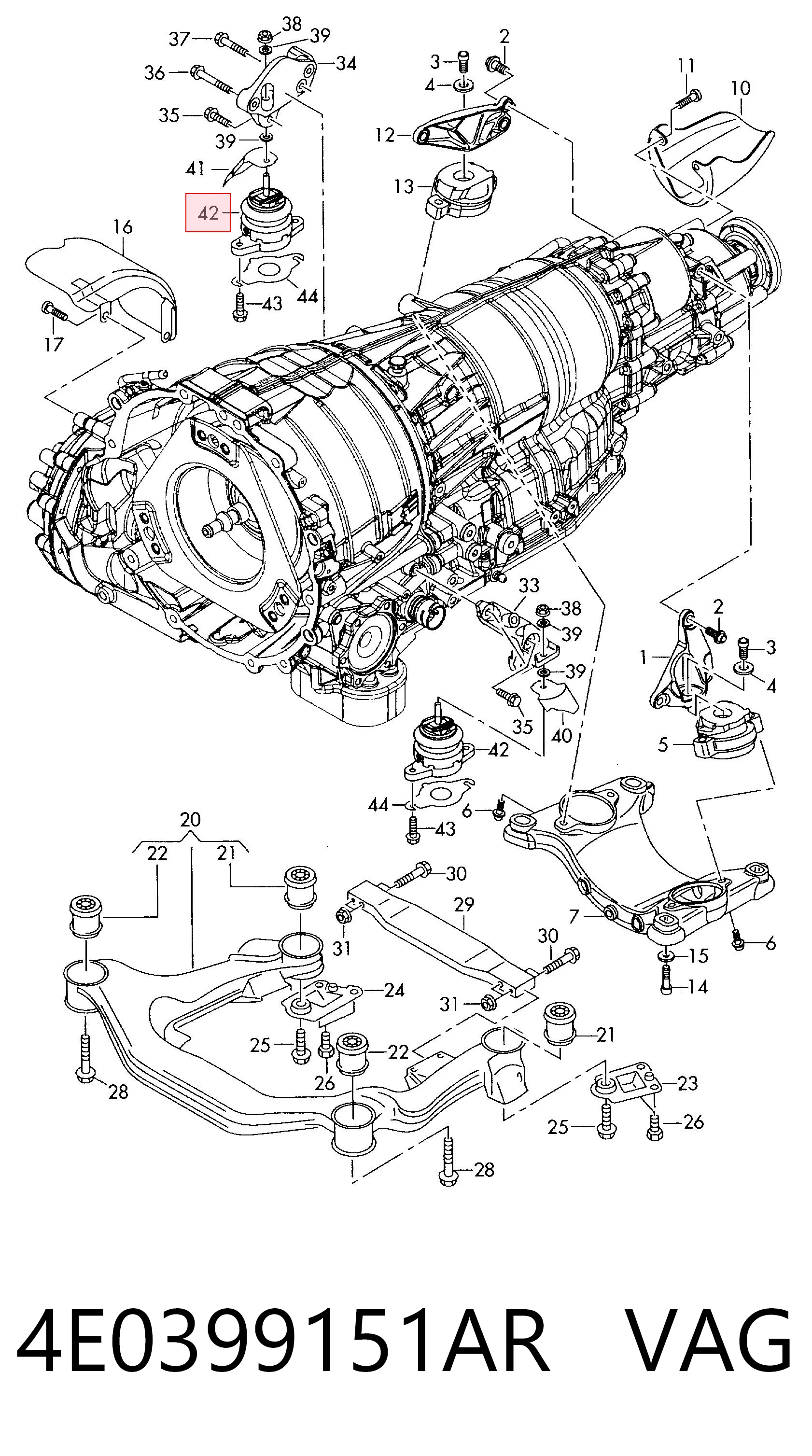 4E0399151AR VAG